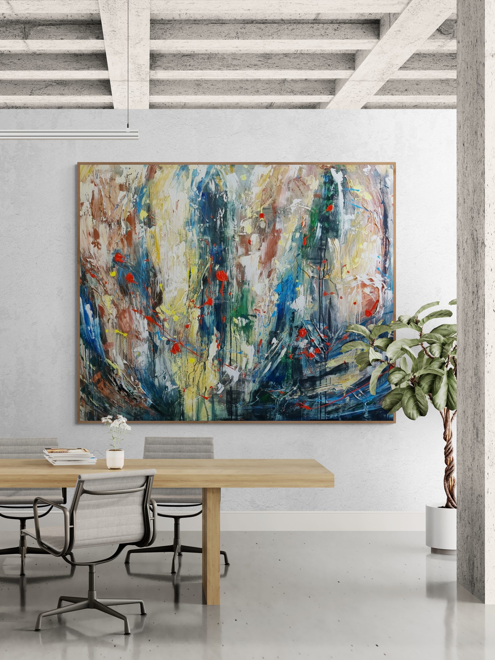 Industrial Style Meeting Room 2