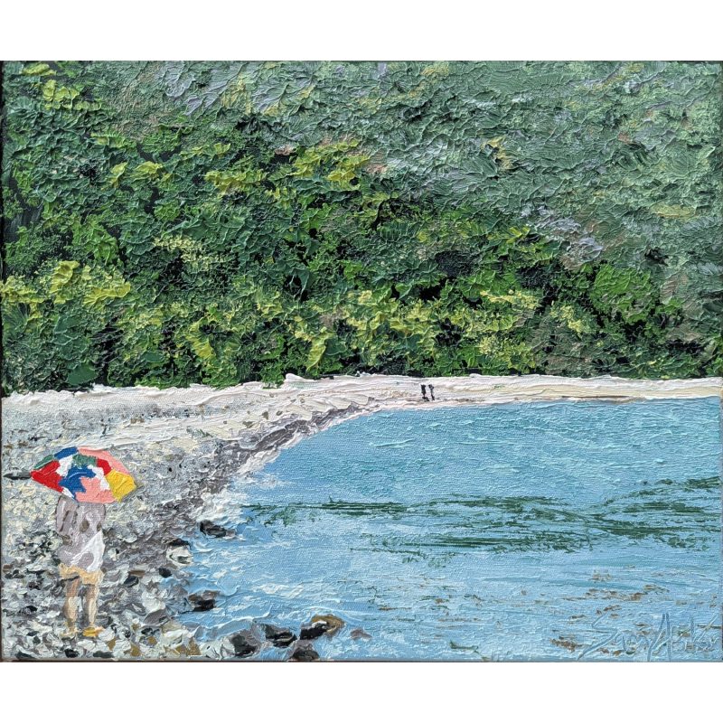 Coral Beach Sun Shower