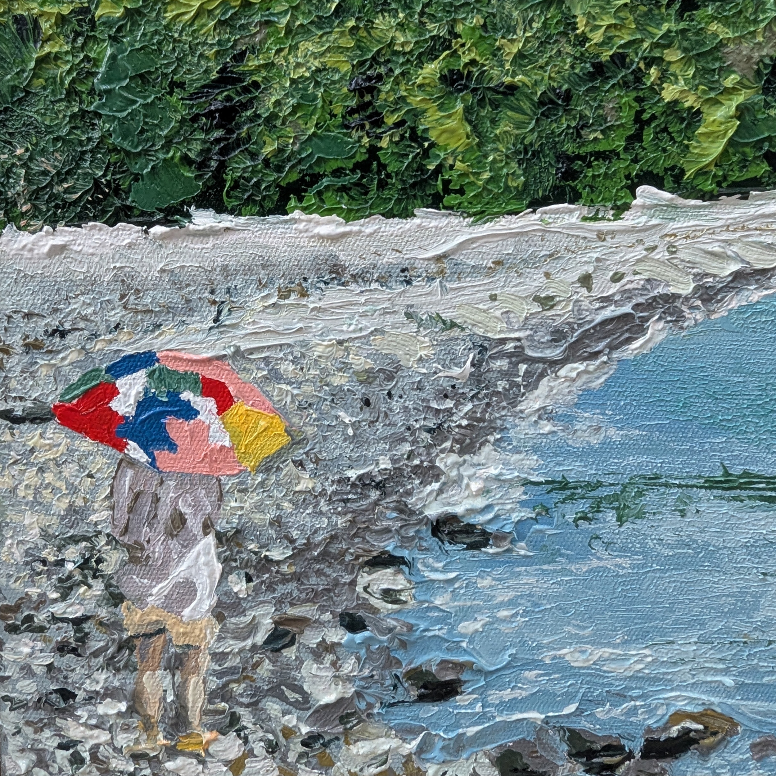 Sam Askin Coral Beach Sun Shower Ala Walking