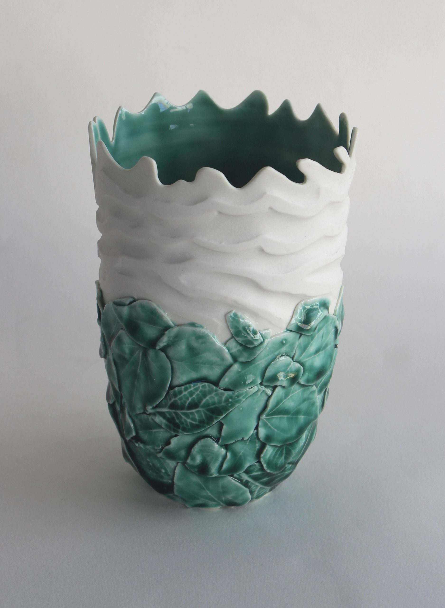 Forest To Sea Vase 1 Carol Forster Art Lovers Australia