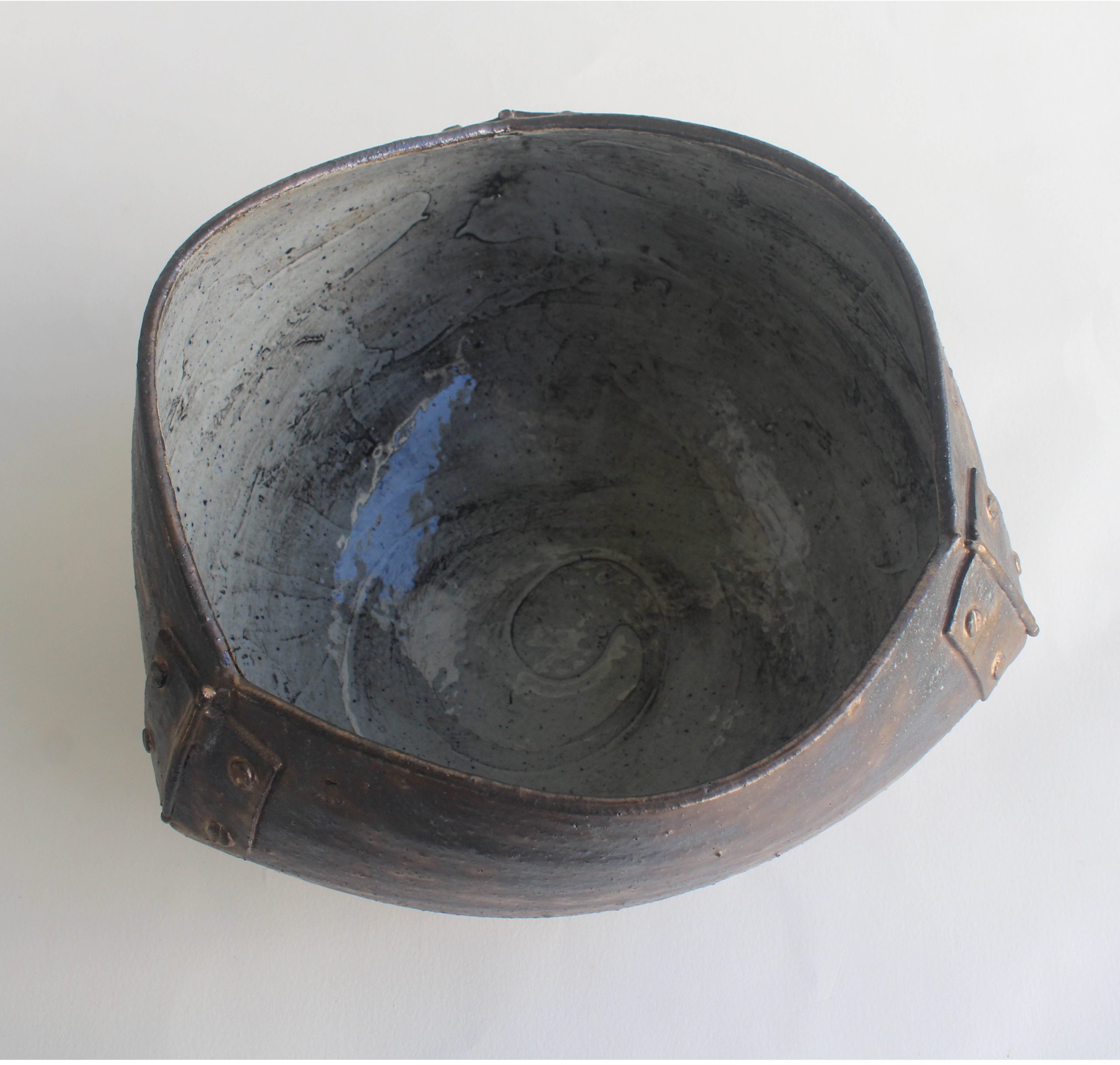 Bronze Hinged Bowl 4 Carol Forster Art Lovers Australia