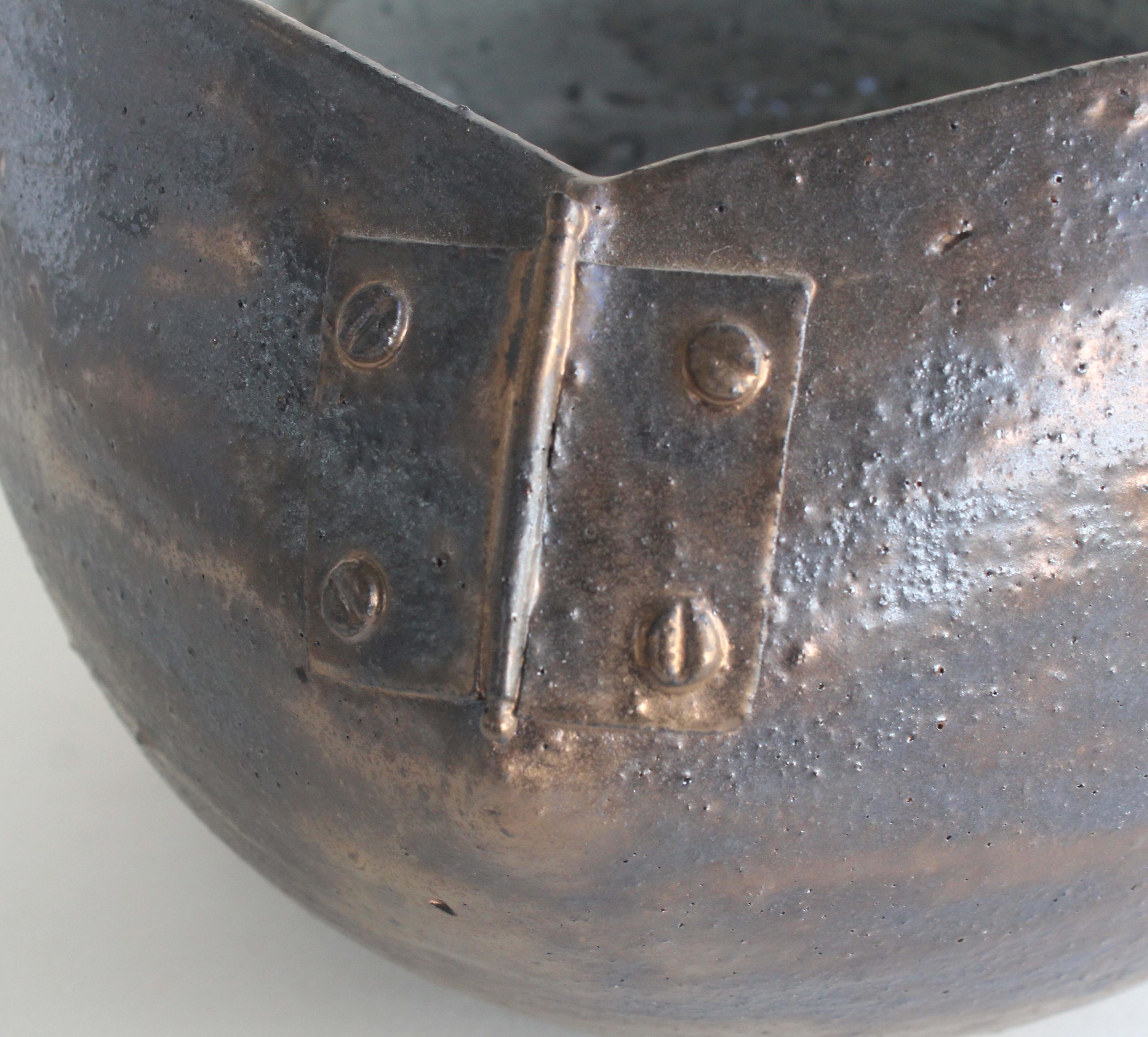 Bronze Hinged Bowl 7 Carol Forster Art Lovers Australia