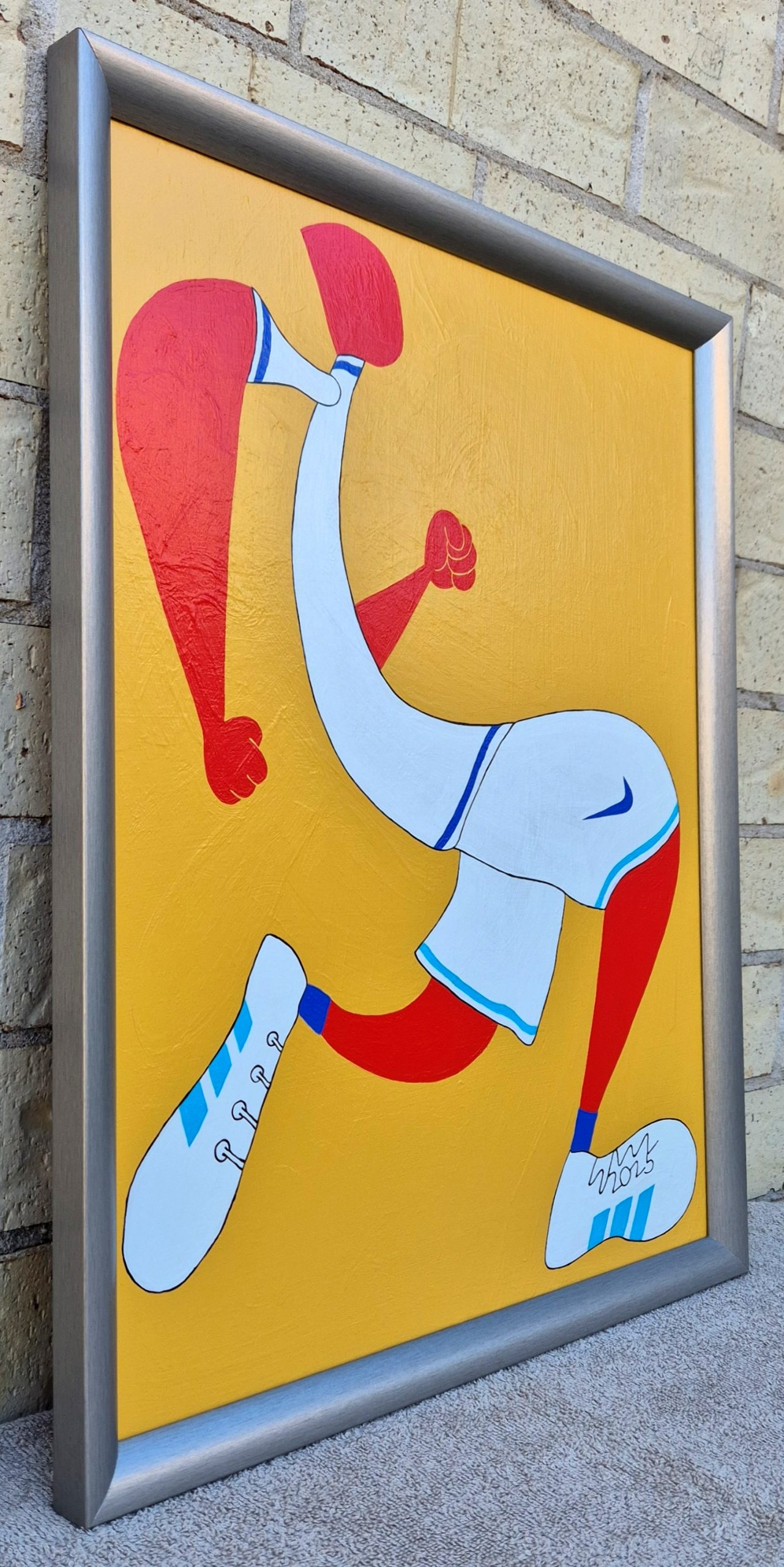 The Marathon Runner 2025 Framed (3)