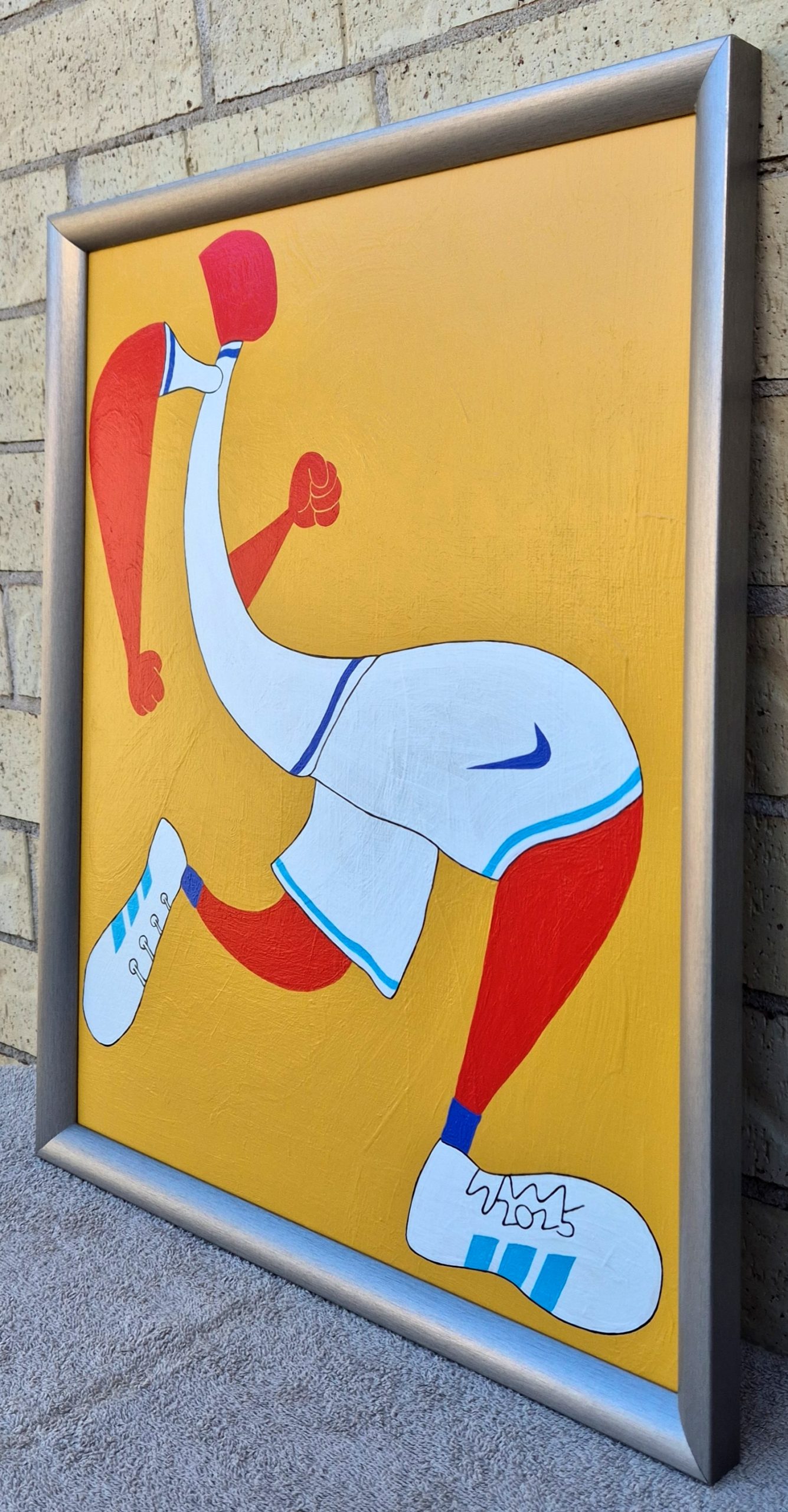 The Marathon Runner 2025 Framed (4)