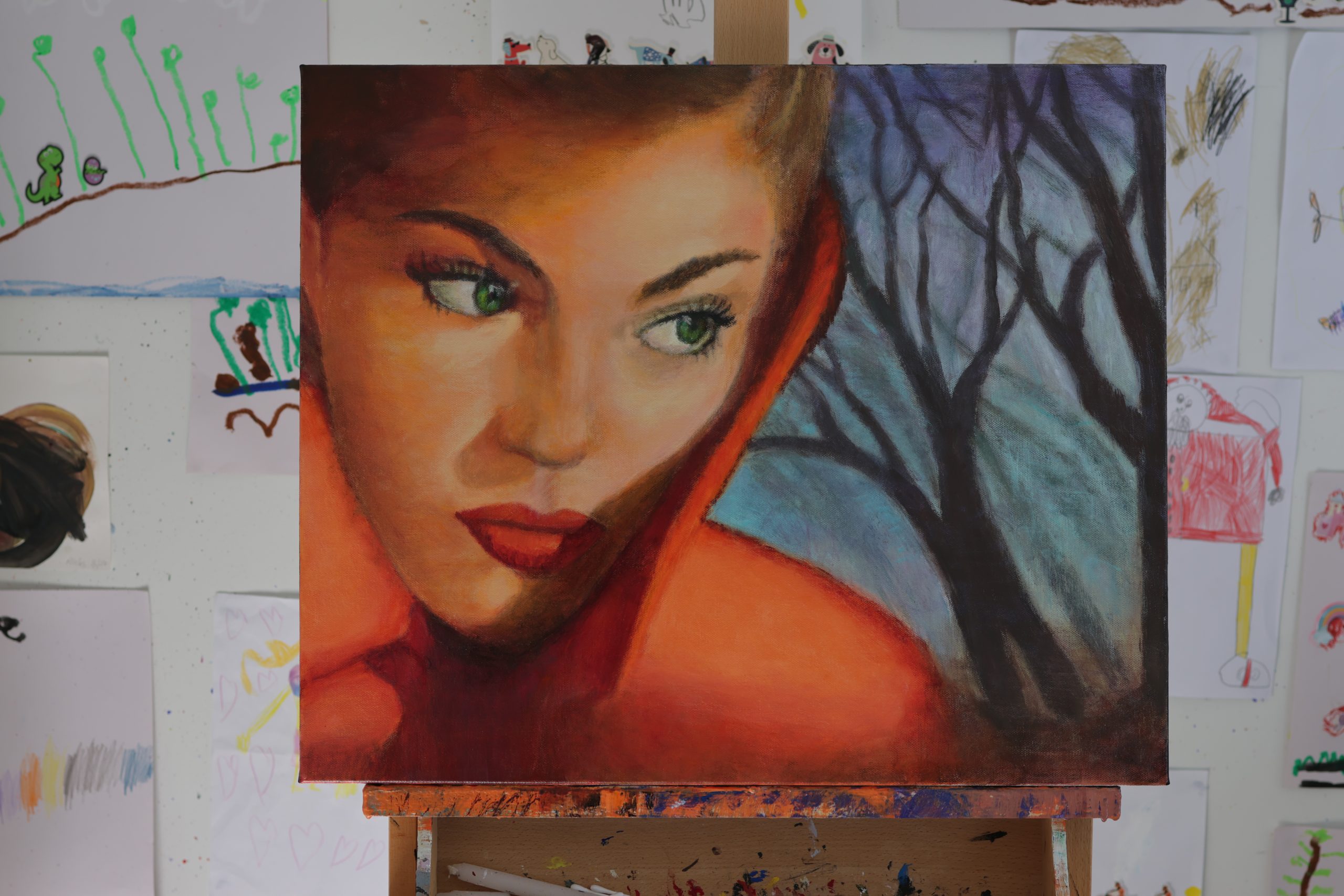 Lost In The Forest In Studio