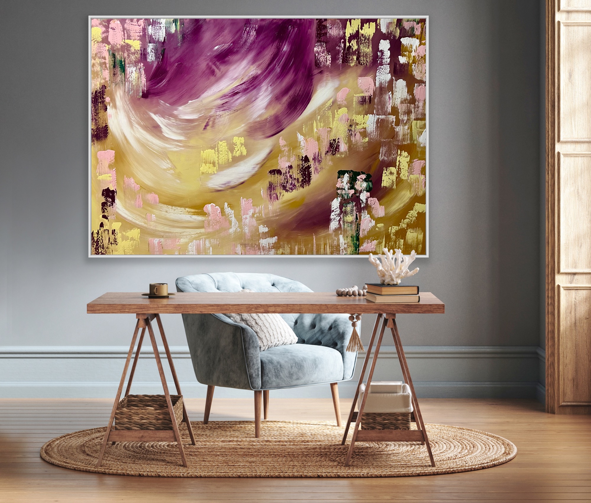 Whit Frame Alanah Jarvis Art