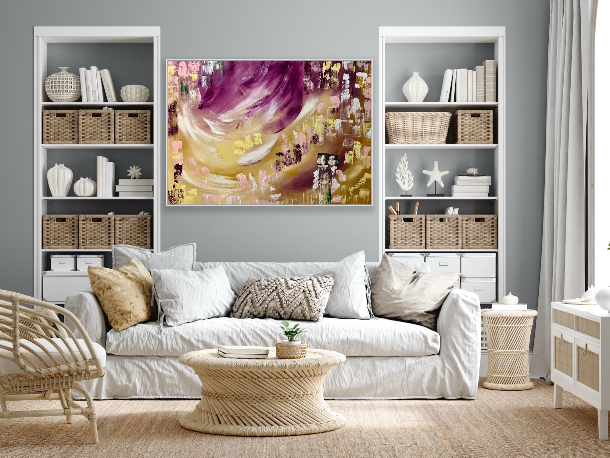 White Coastal Alanah Jarvis Art