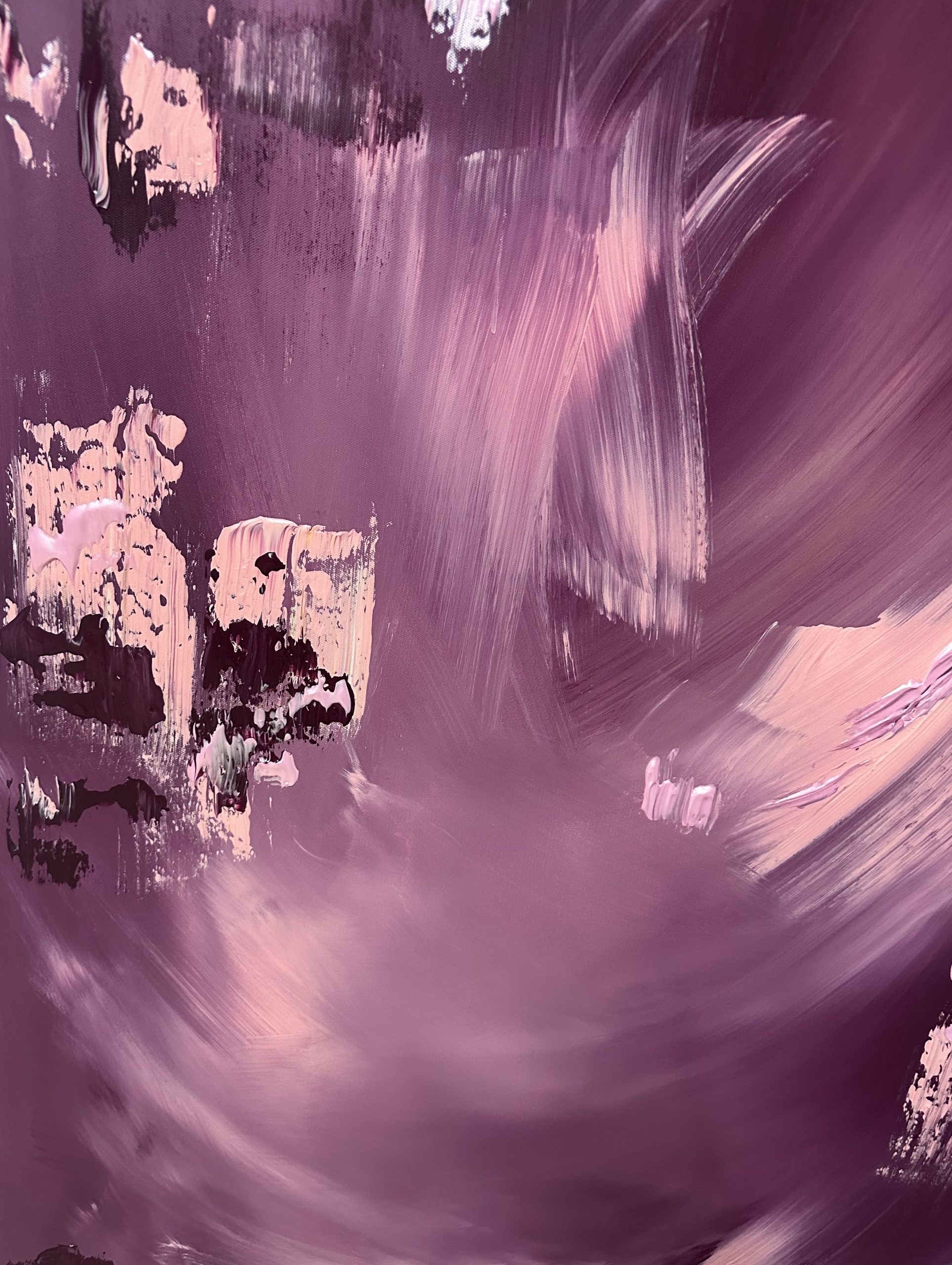 Close Up Purple Alanah Jarvis Art