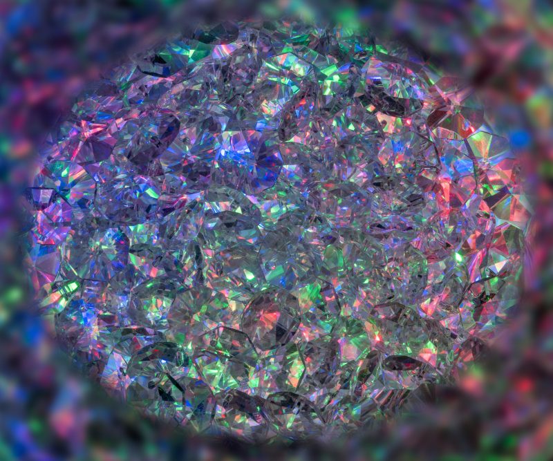 Drancel Light Art  – Many Crystals No 2B