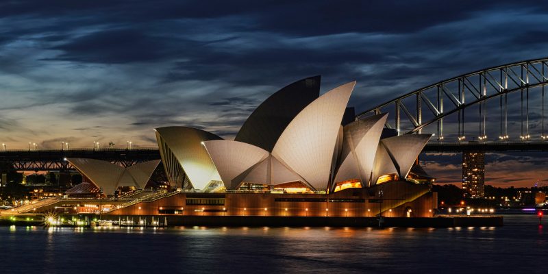 Moody Sydney Sunset Opera
