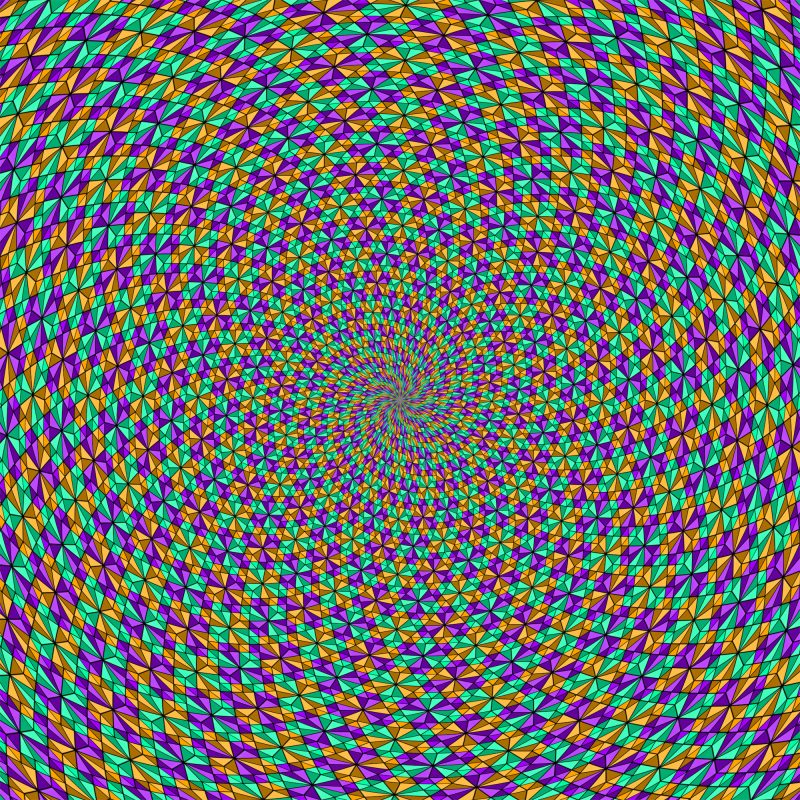 Polar Tessellation No 7 – Floret Pentagonal OLP