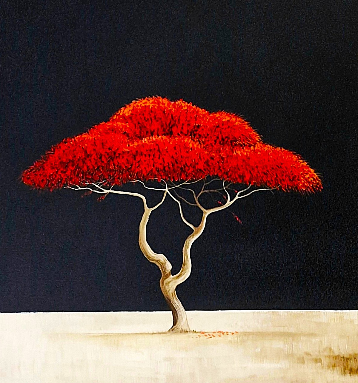 Flame Of The Savanna Lucinda Leveille