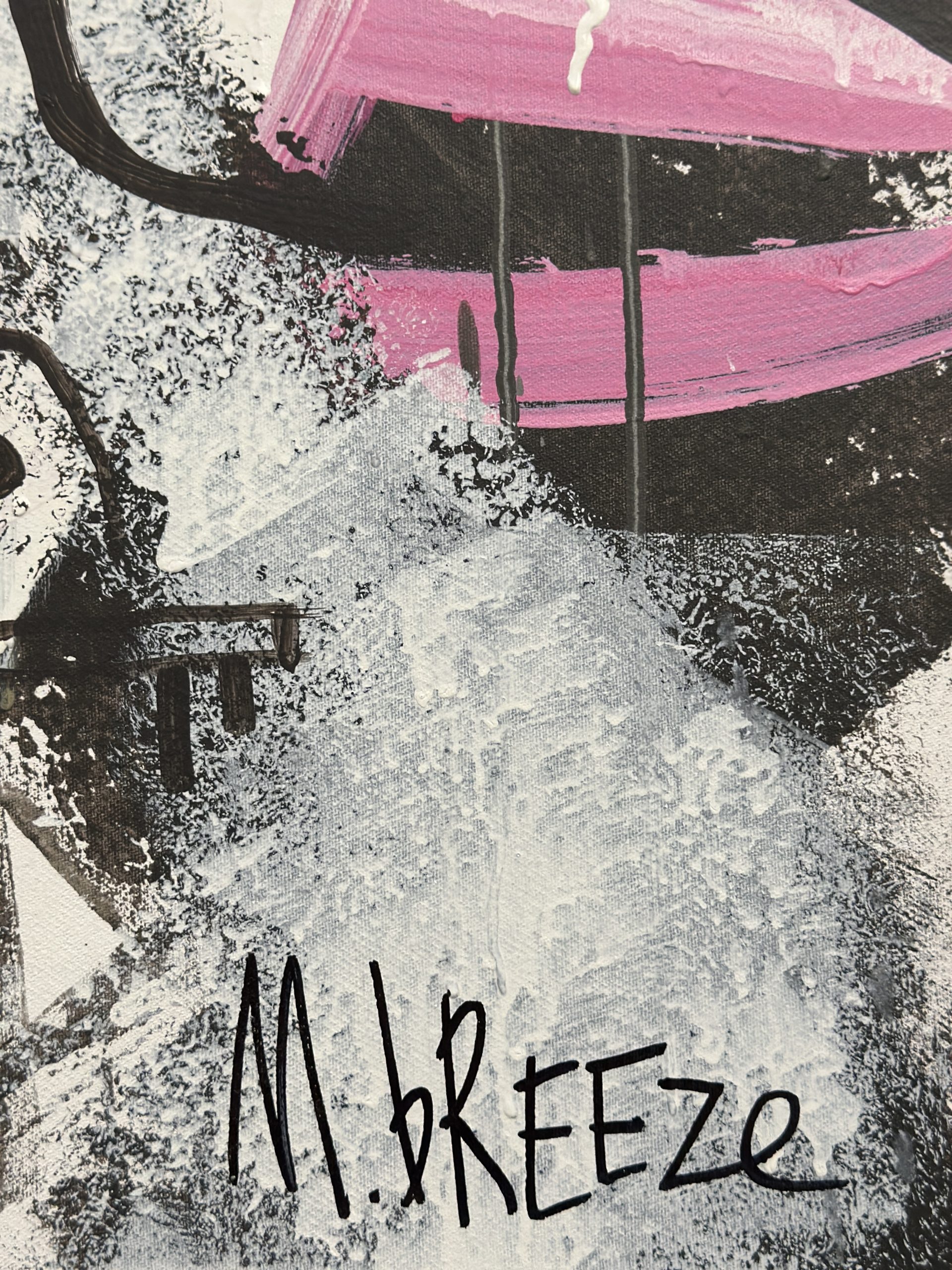 Martin Breeze Off The Wagon Signed