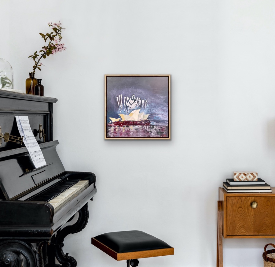 Opera House Nye Fireworks Virtual Hanging 4