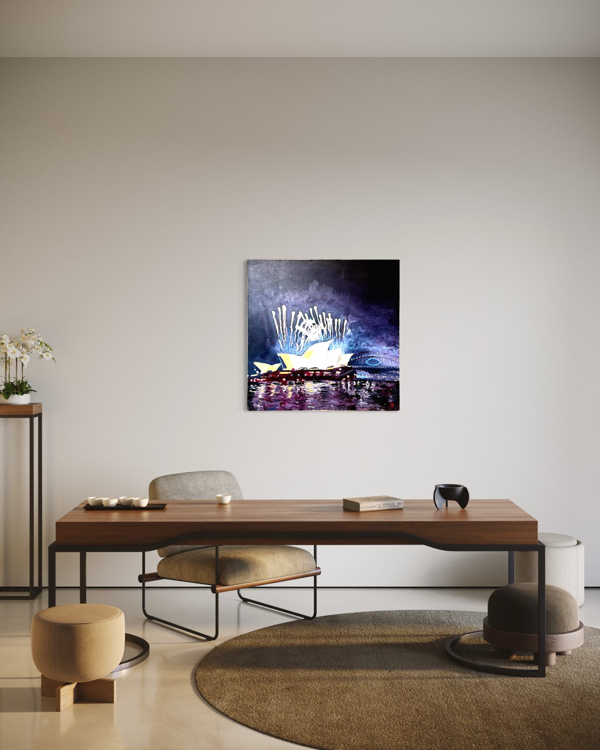 Opera House Nye Fireworks Virtual Hanging 3