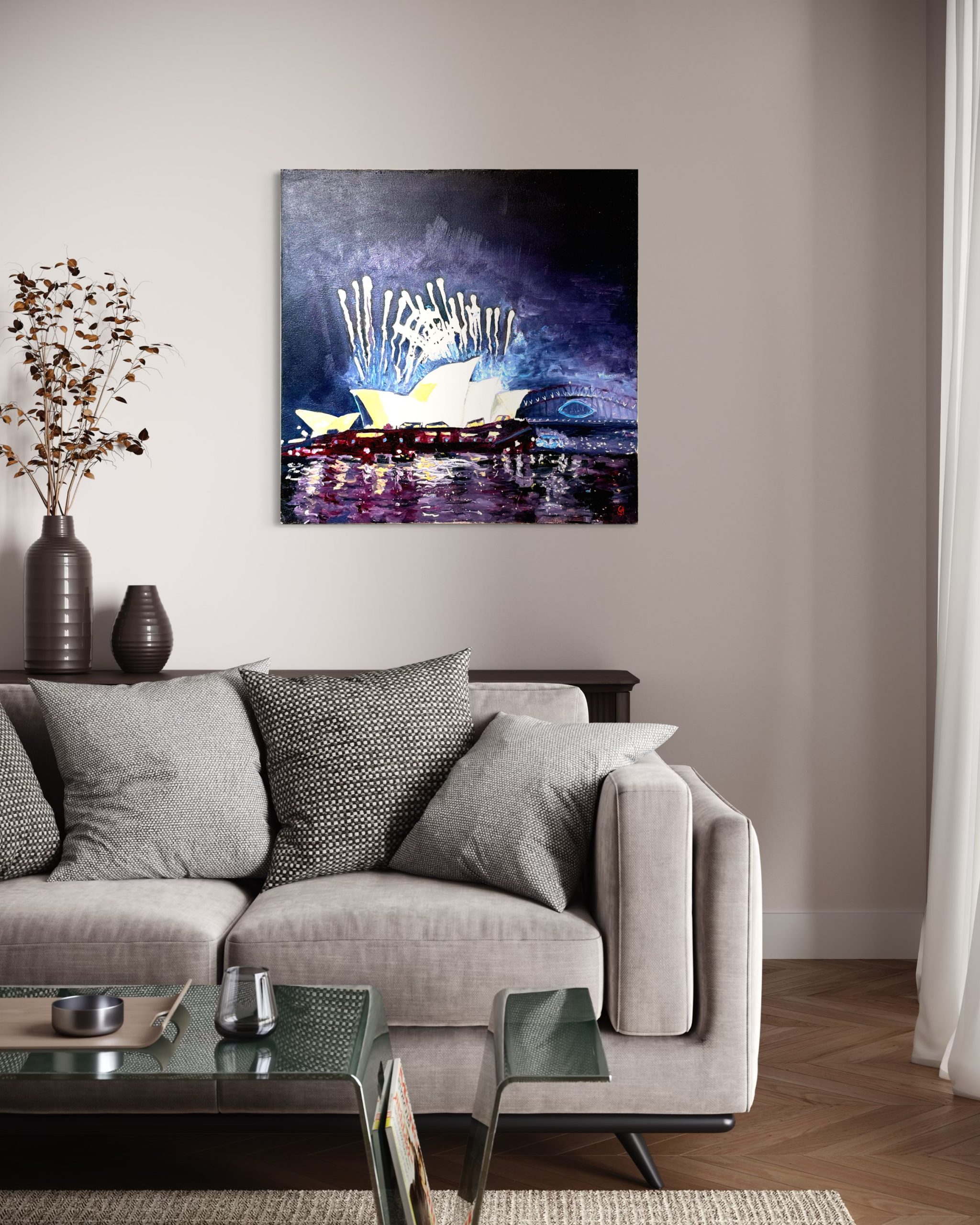 Opera House Nye Fireworks Virtual Hanging 2