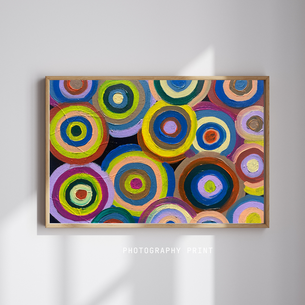 Beige Minimalist Wall Art Frame Mockup Instagram Post (1000 X 1000 Px)