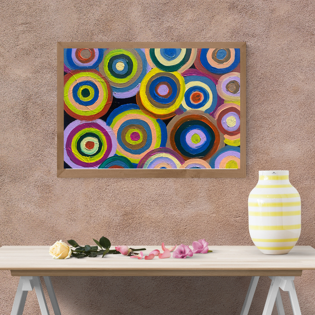 Green Minimalist Wall Frame Mockup Instagram Post (2)