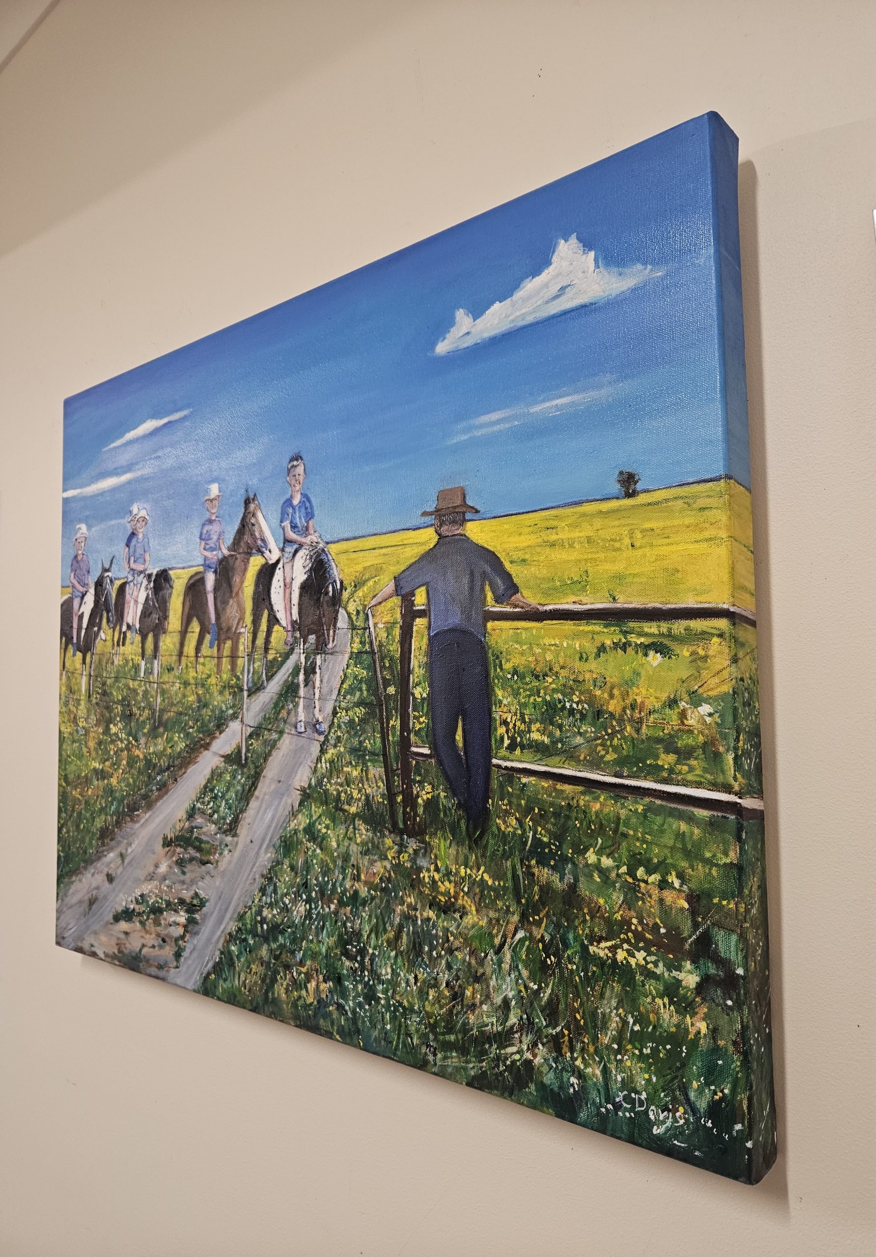 Bareback Among The Wildflowers Edges