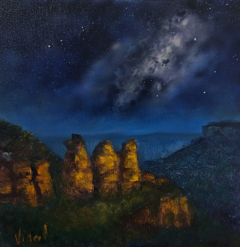 Three Sisters at Night