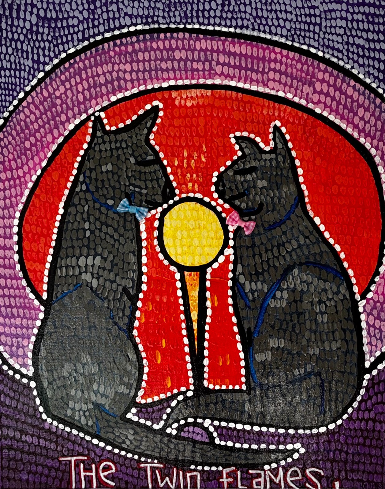 Kim Magee Art Twin Flames 1