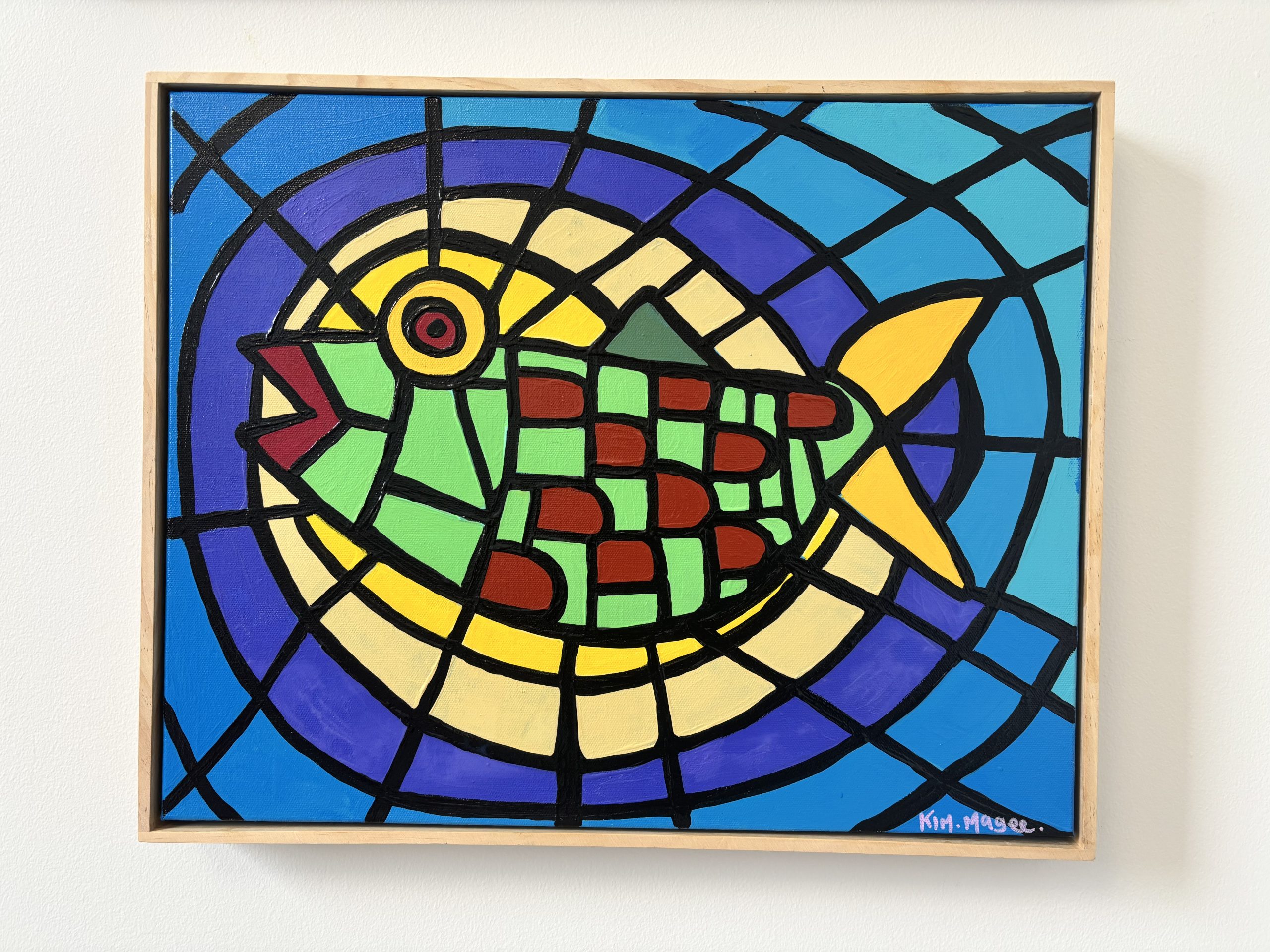 Kim Magee Art Fishy Business 1