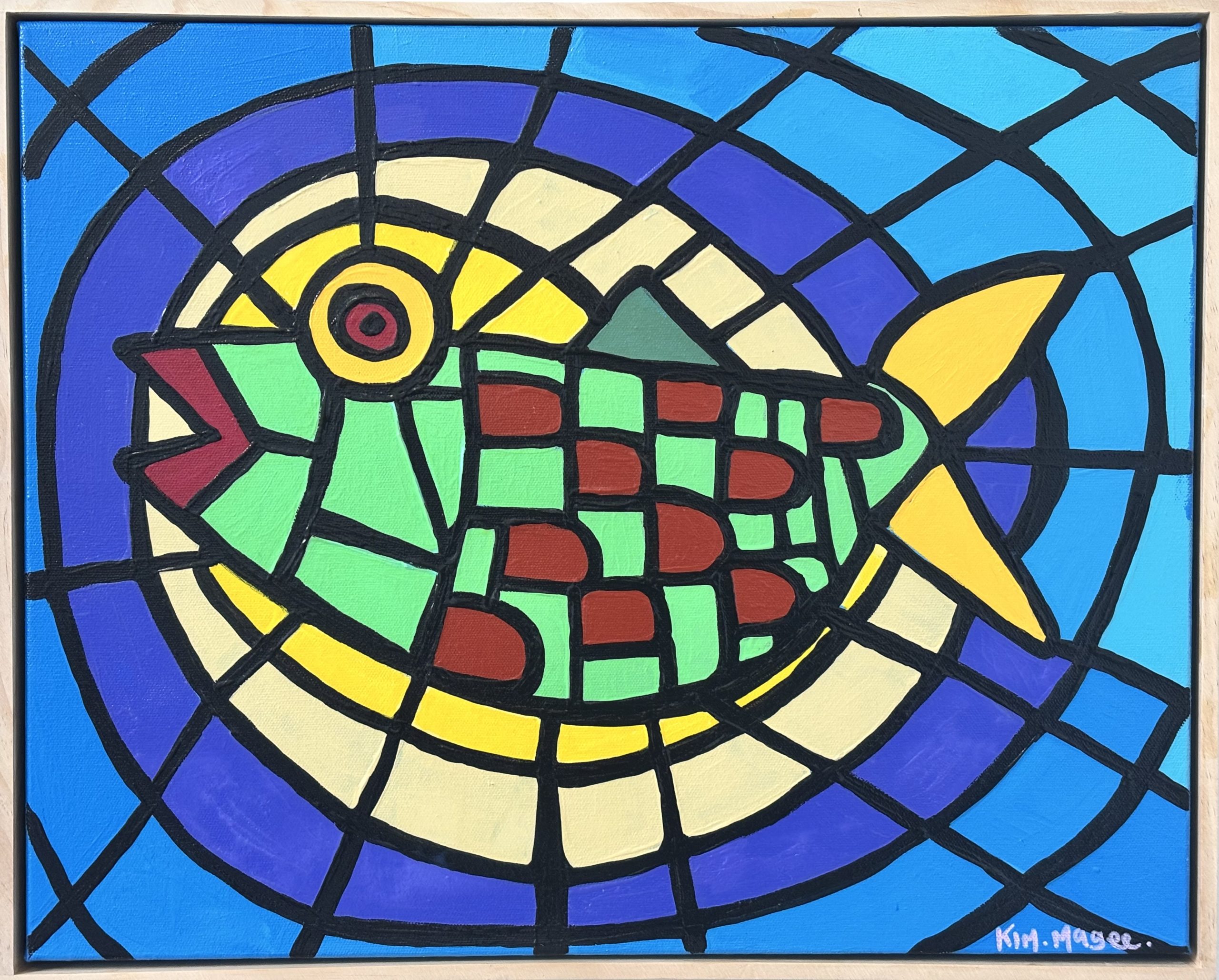 Kim Magee Art Fishy Business 3