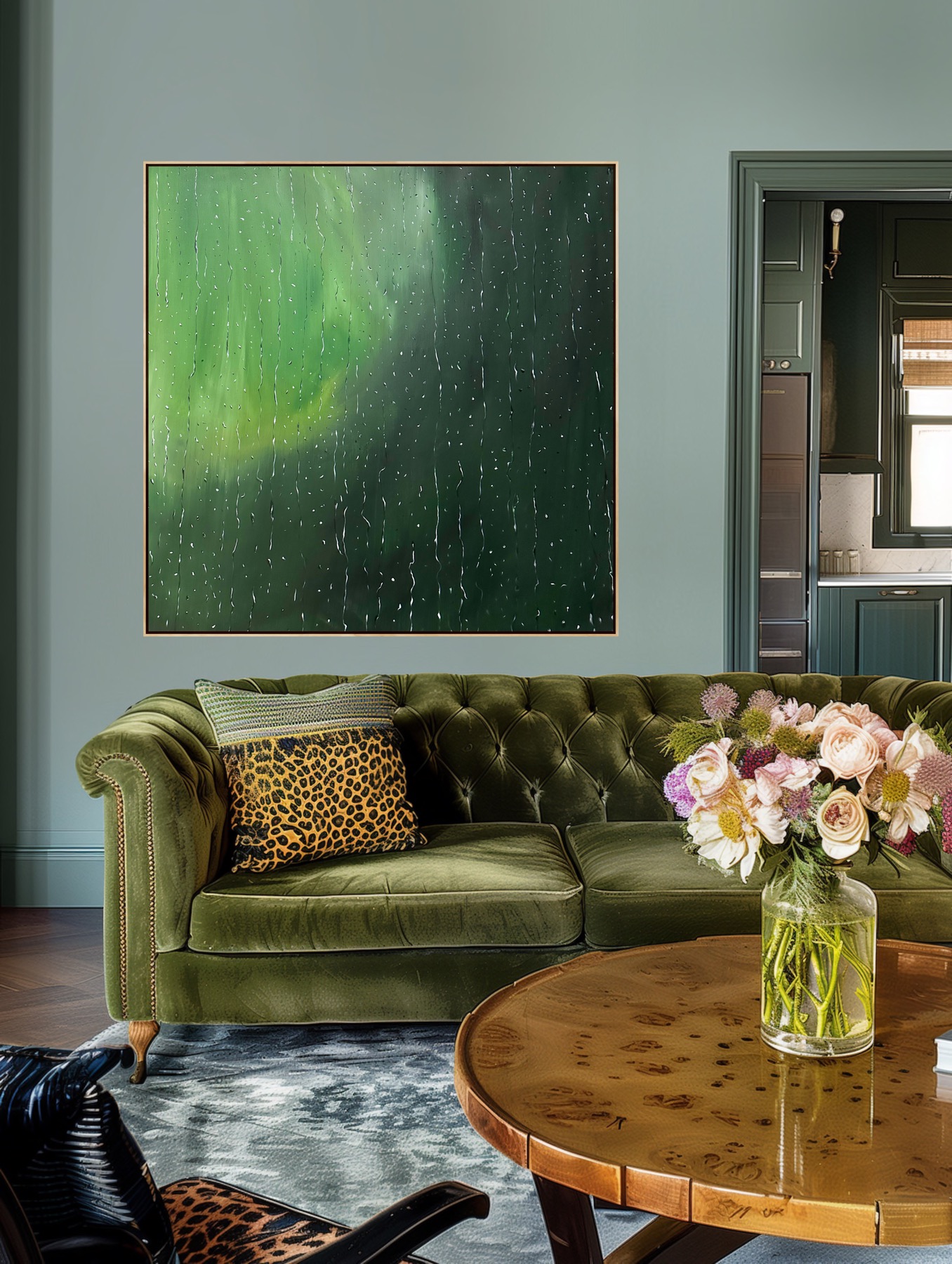 Green Inteior Alanah Jarvis Art