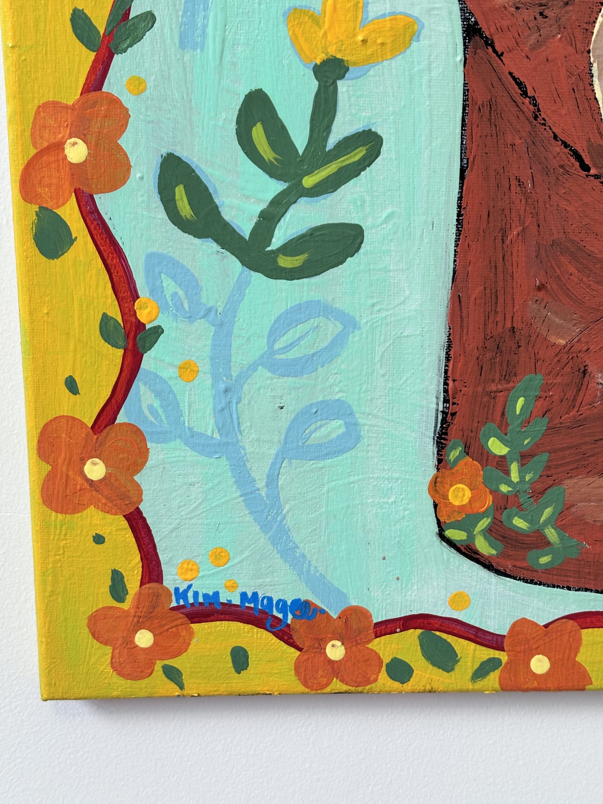 Kim Magee Art Marigolds 2