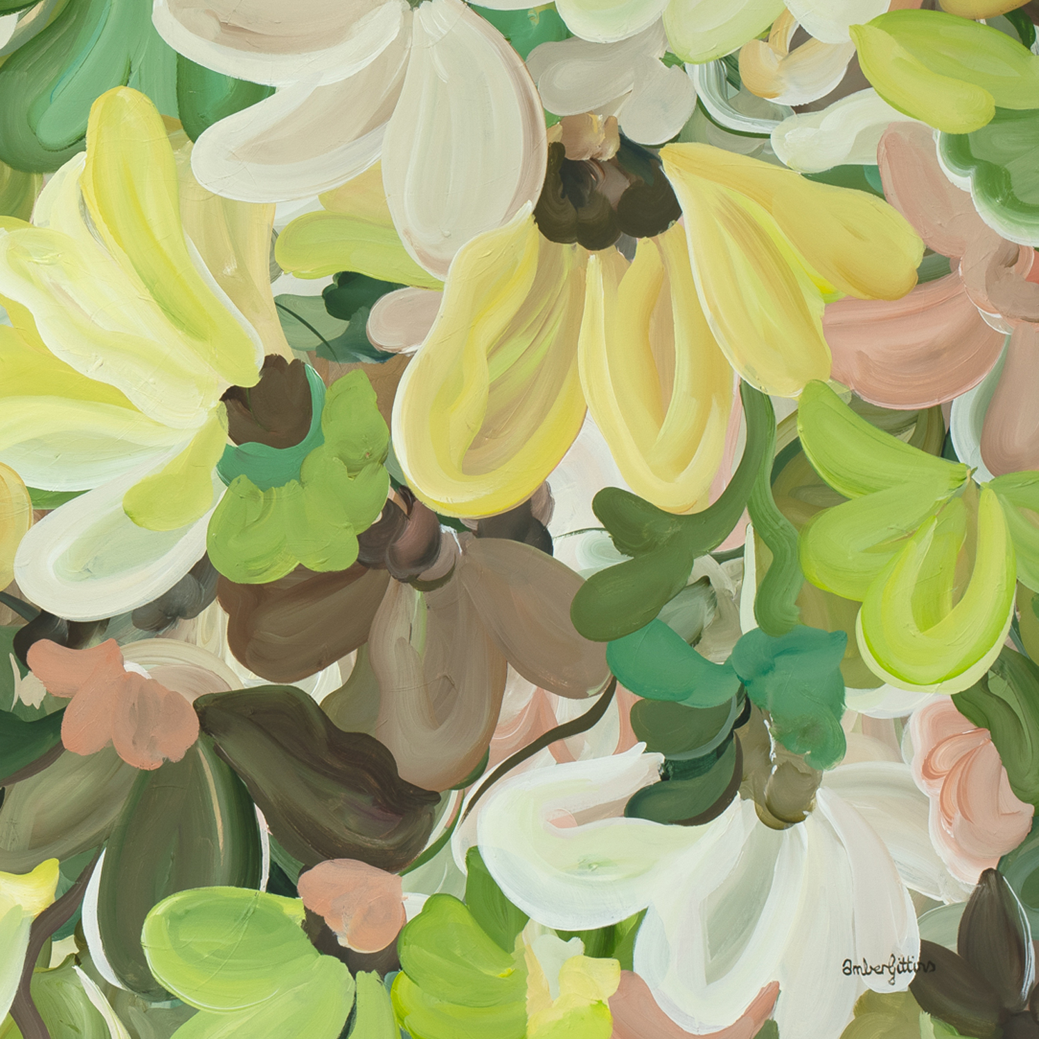 Sunny Days Original Art By Amber Gittins Signature