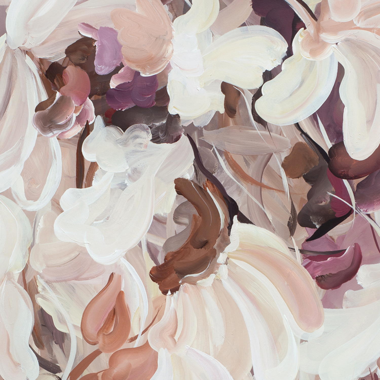 Flower Sanctuary Original Art By Amber Gittins Crop