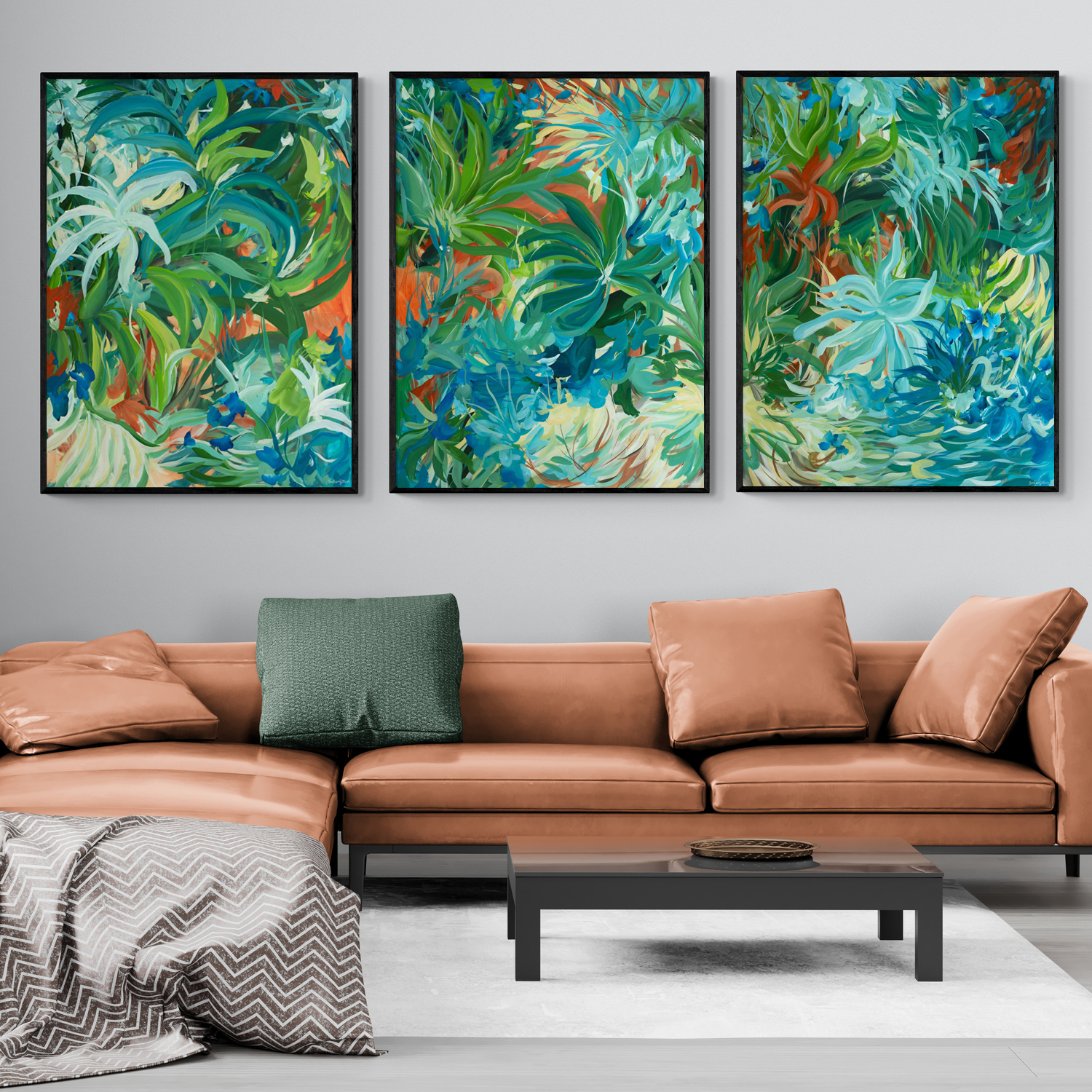 Wild And Free Triptych Room 1
