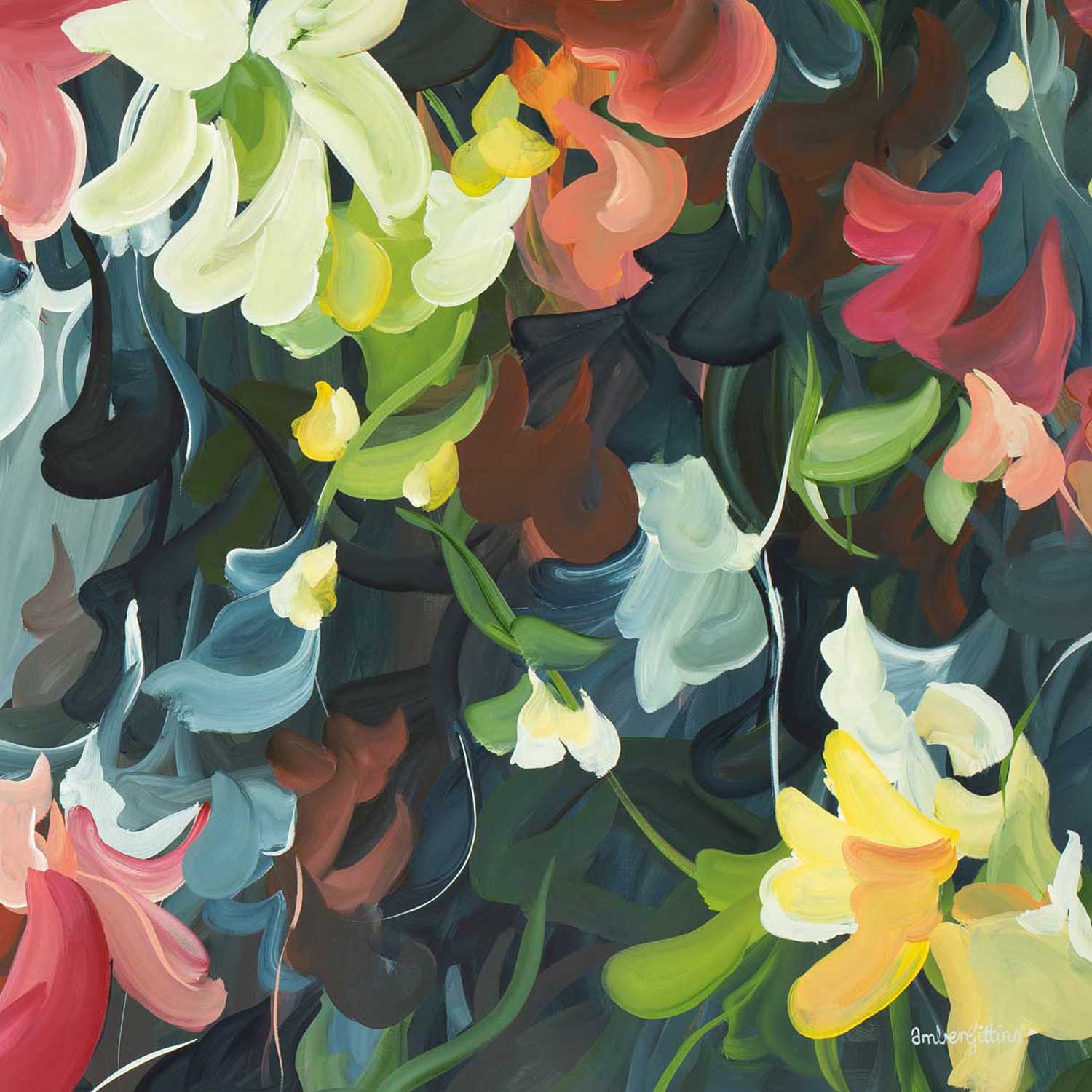 Forever Nights Original Art Signature