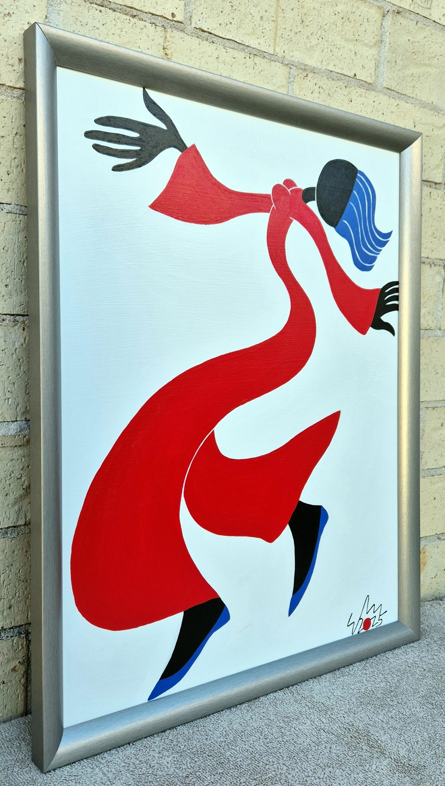 Overjoyed Girl 2025 Framed Perspective (2)