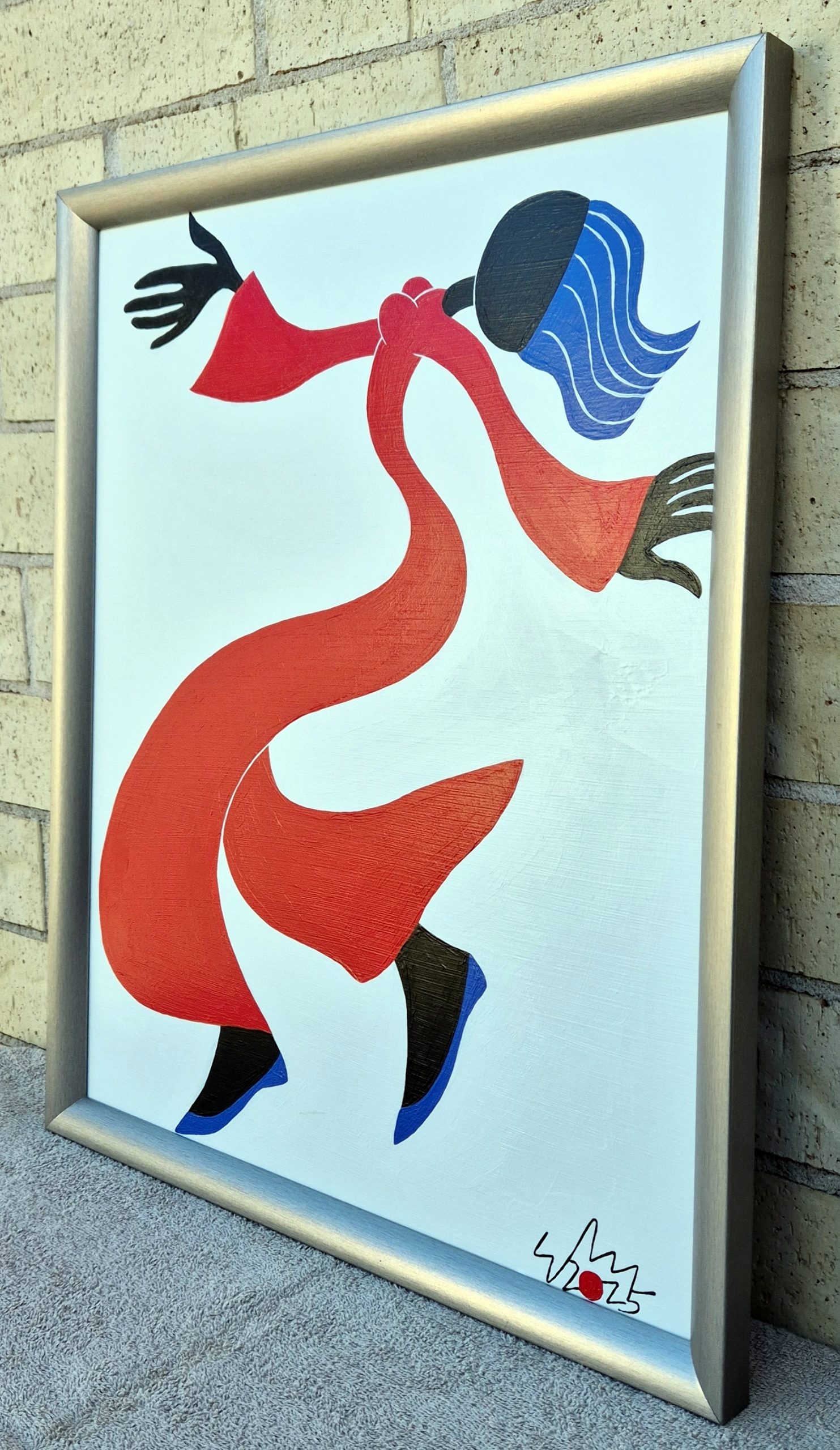 Overjoyed Girl 2025 Framed Perspective (3)