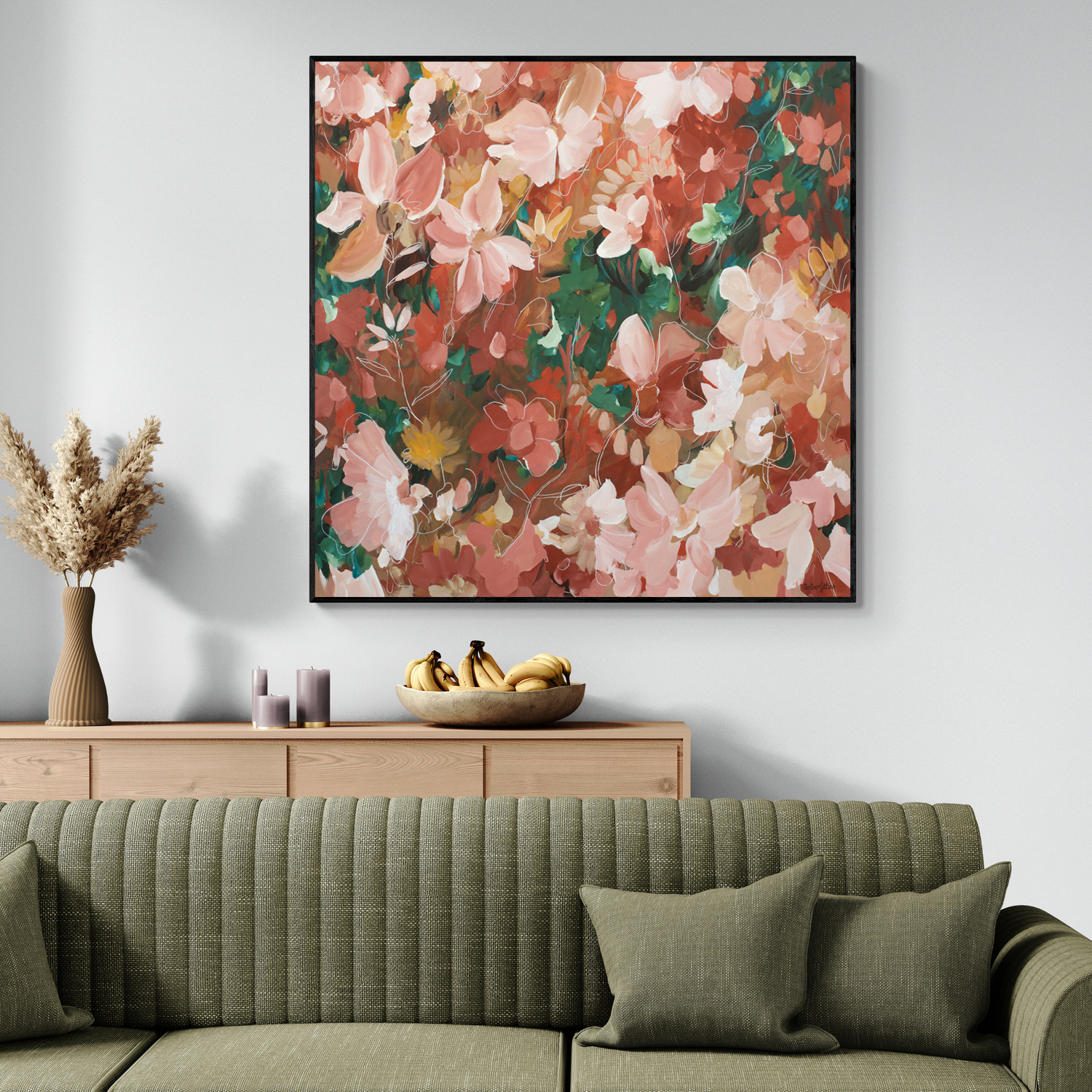Summer Warmth Original Art Living Room 1