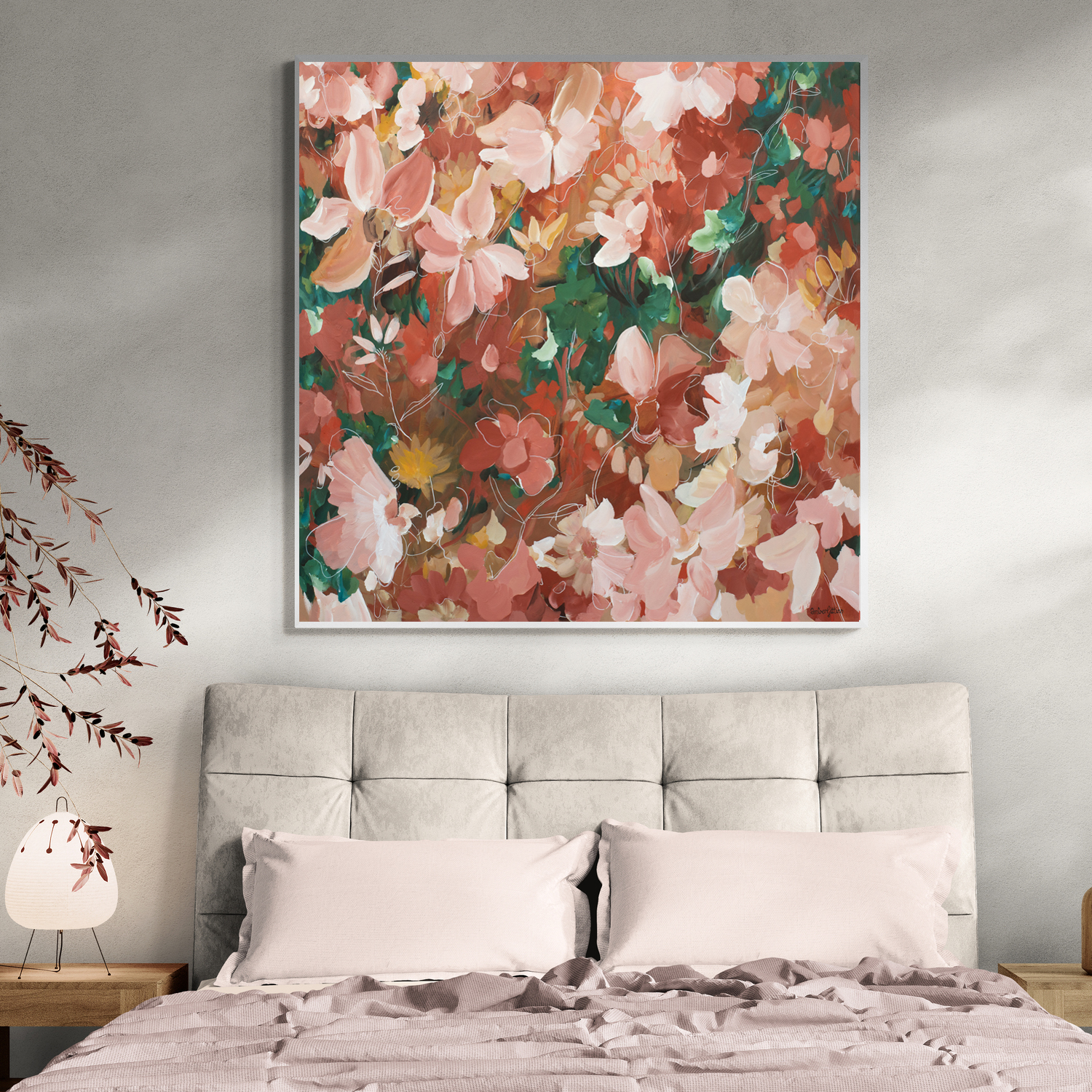 Summer Warmth Original Art Living Room 2