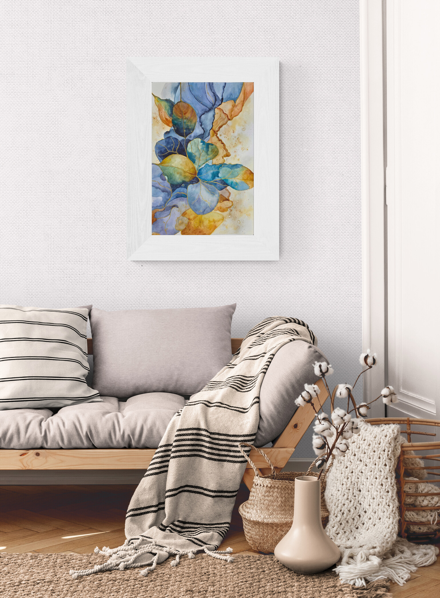 Peaceful Living Room Wall Copy