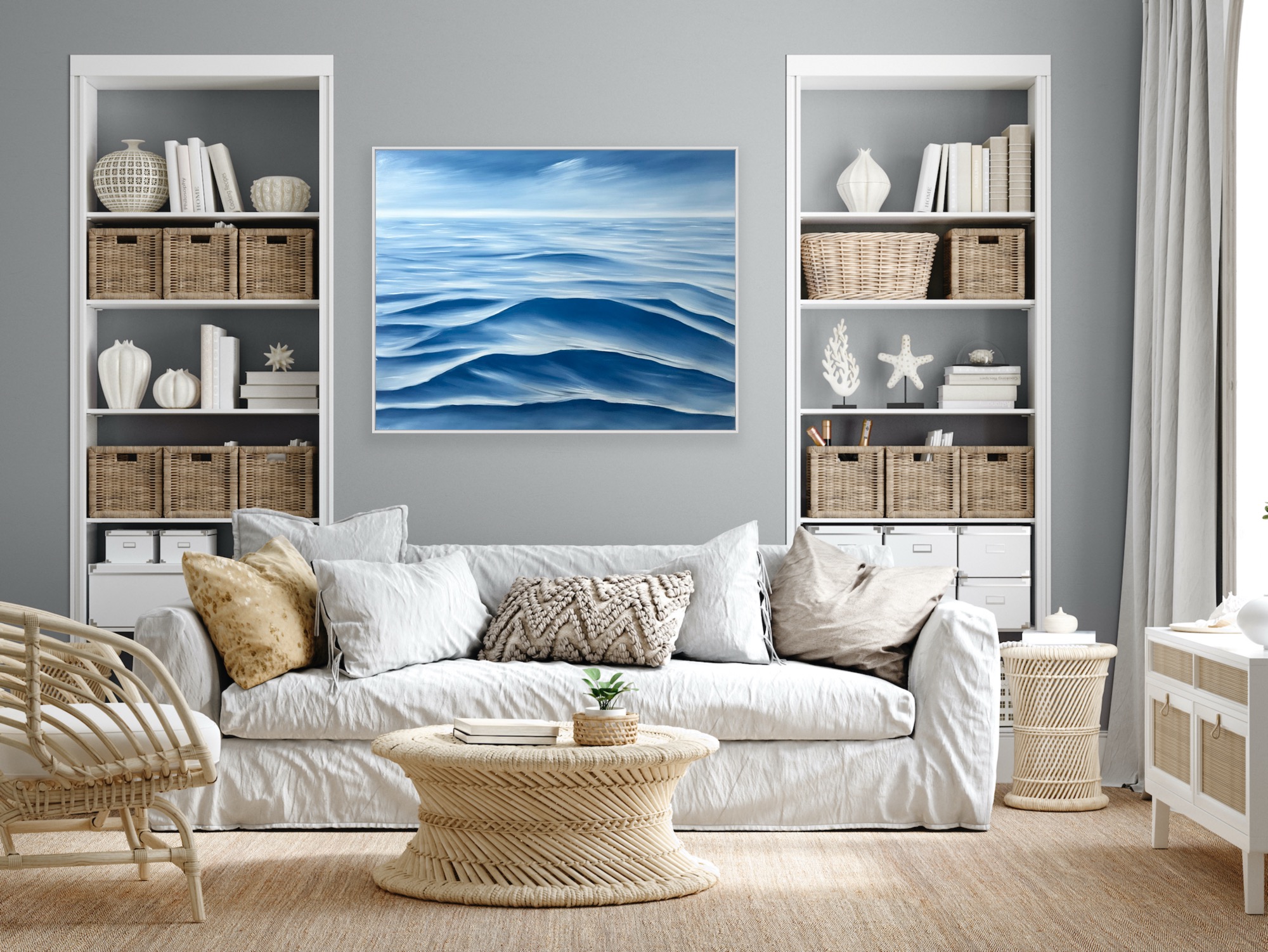 Coastal Lounge Alanah Jarvis Art