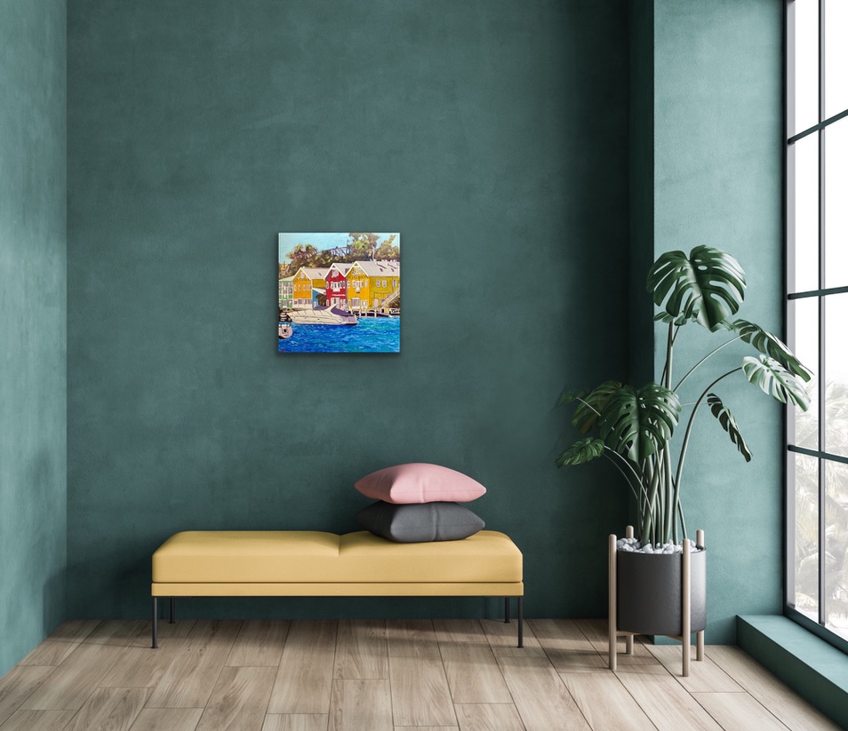 Virtual Wall Waterview Wharf And Bridge 2