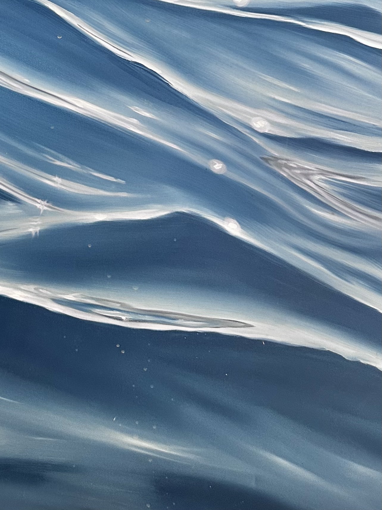 Close Up Splashes Alanah Jarvis Art