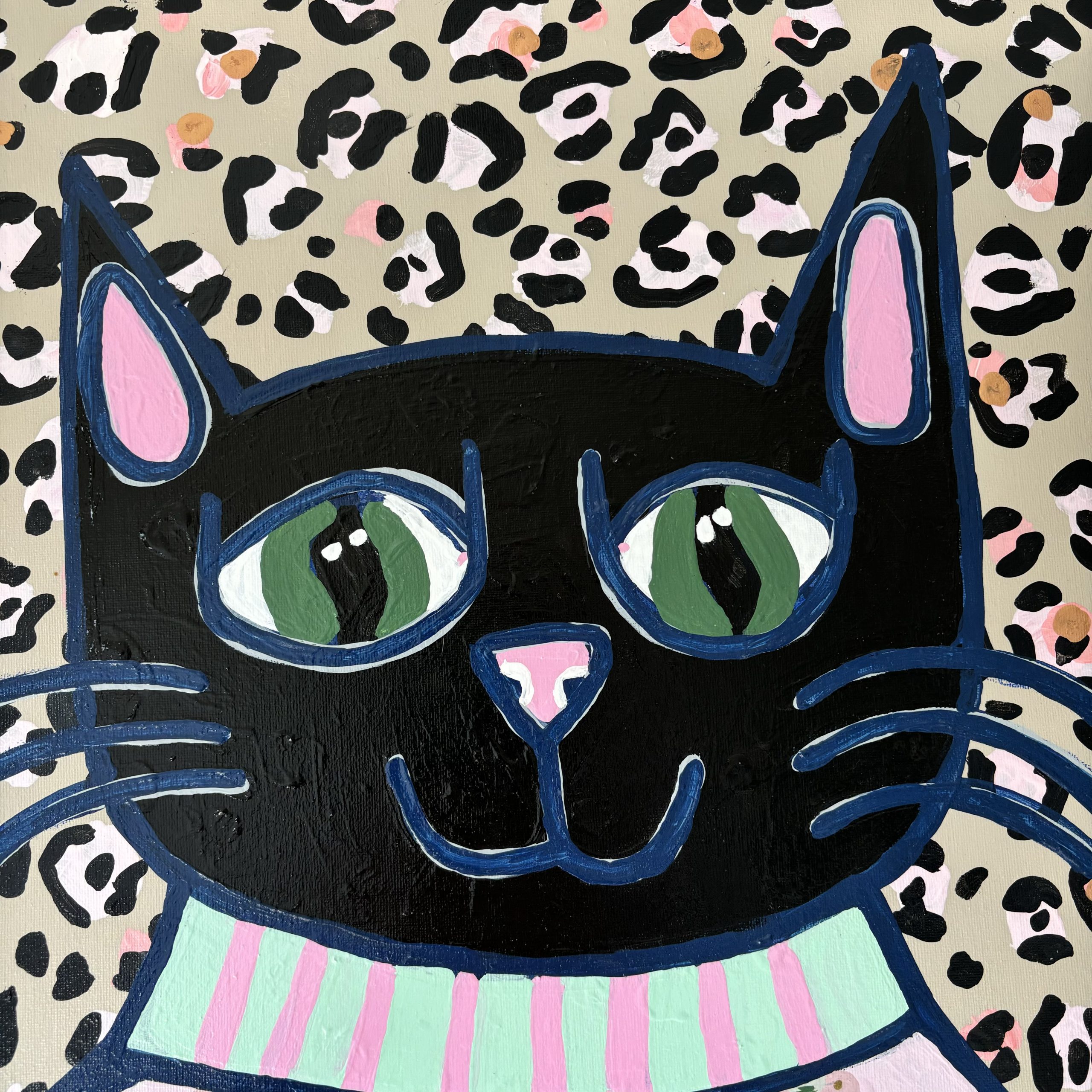 Kim Magee Art Cat Painting 5
