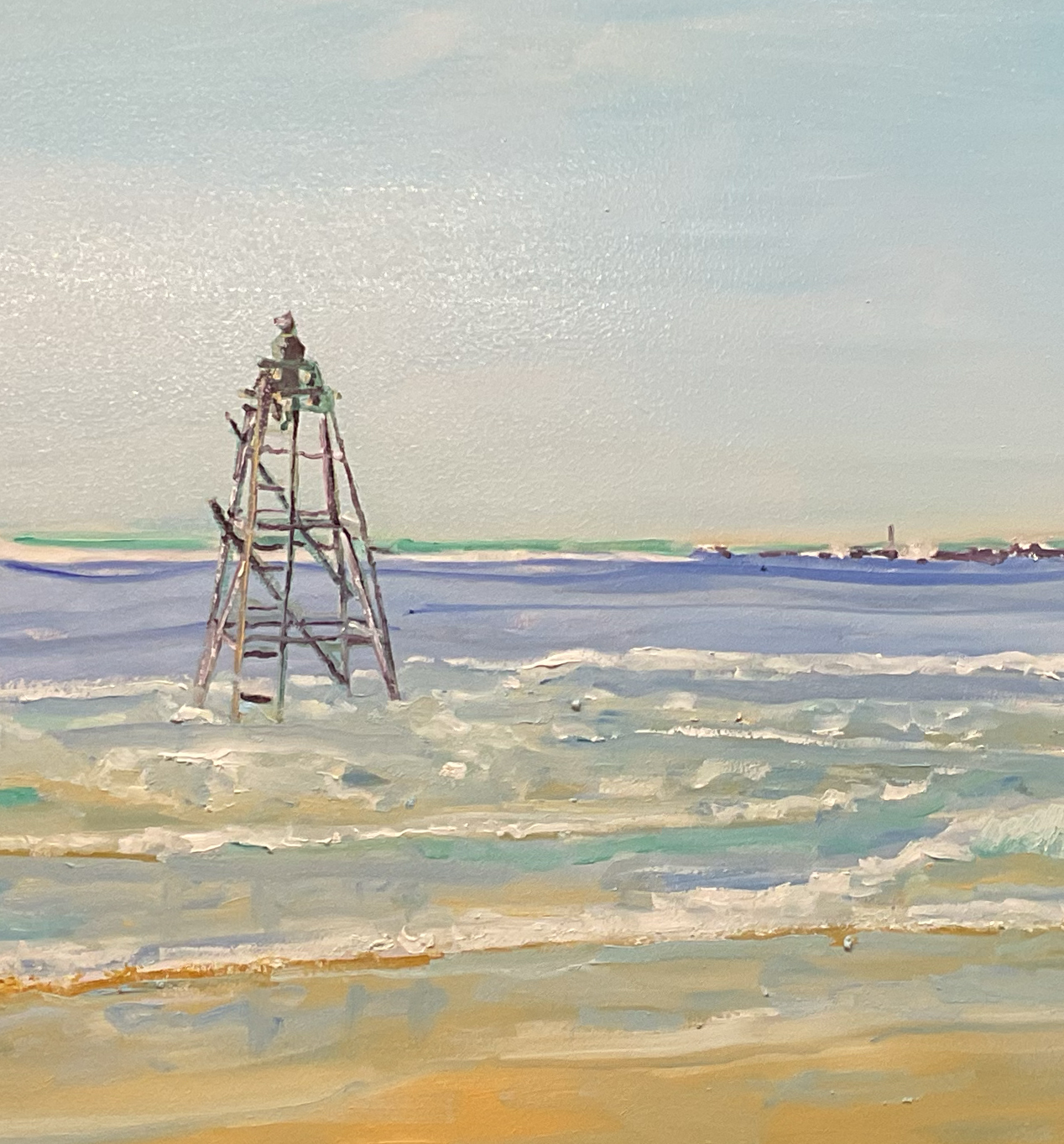 Minnie Waters Beach Netters Watchtower Detail