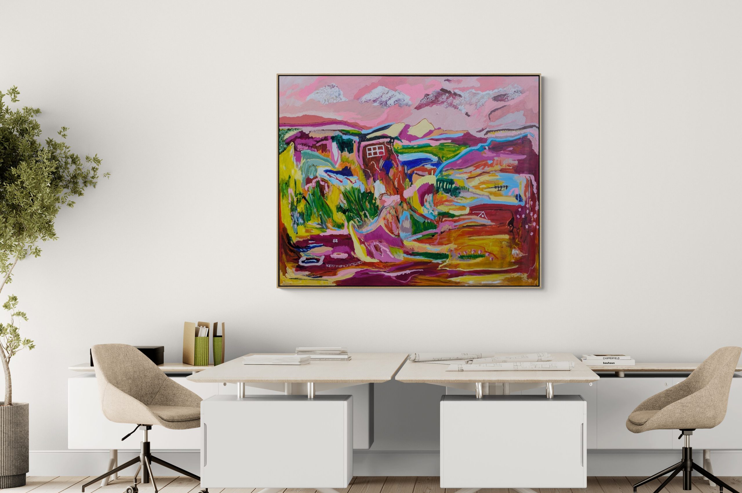 Office Interior With Modern Furniture (2)