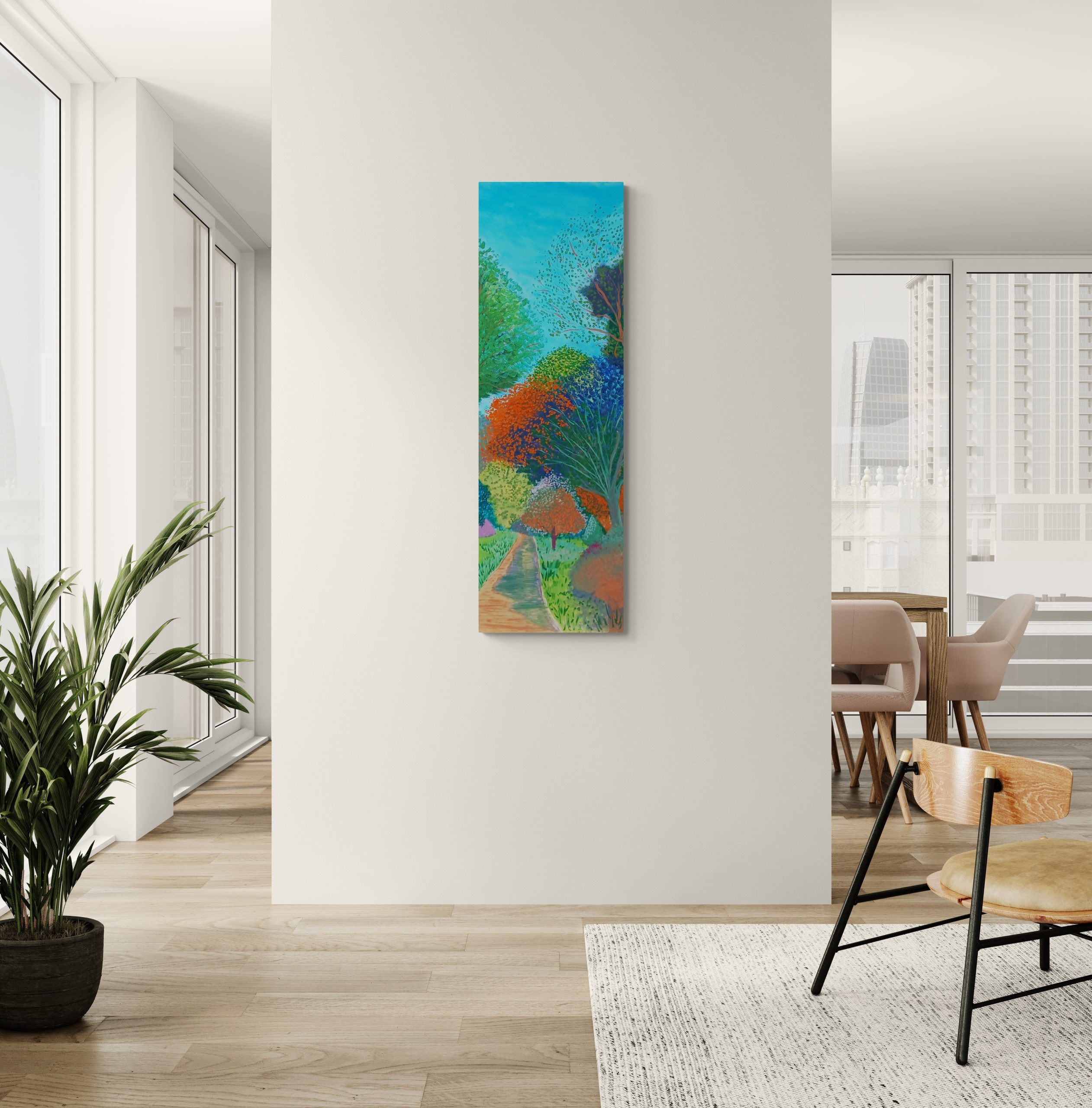 Modern Apartment With Feature Wall (1)