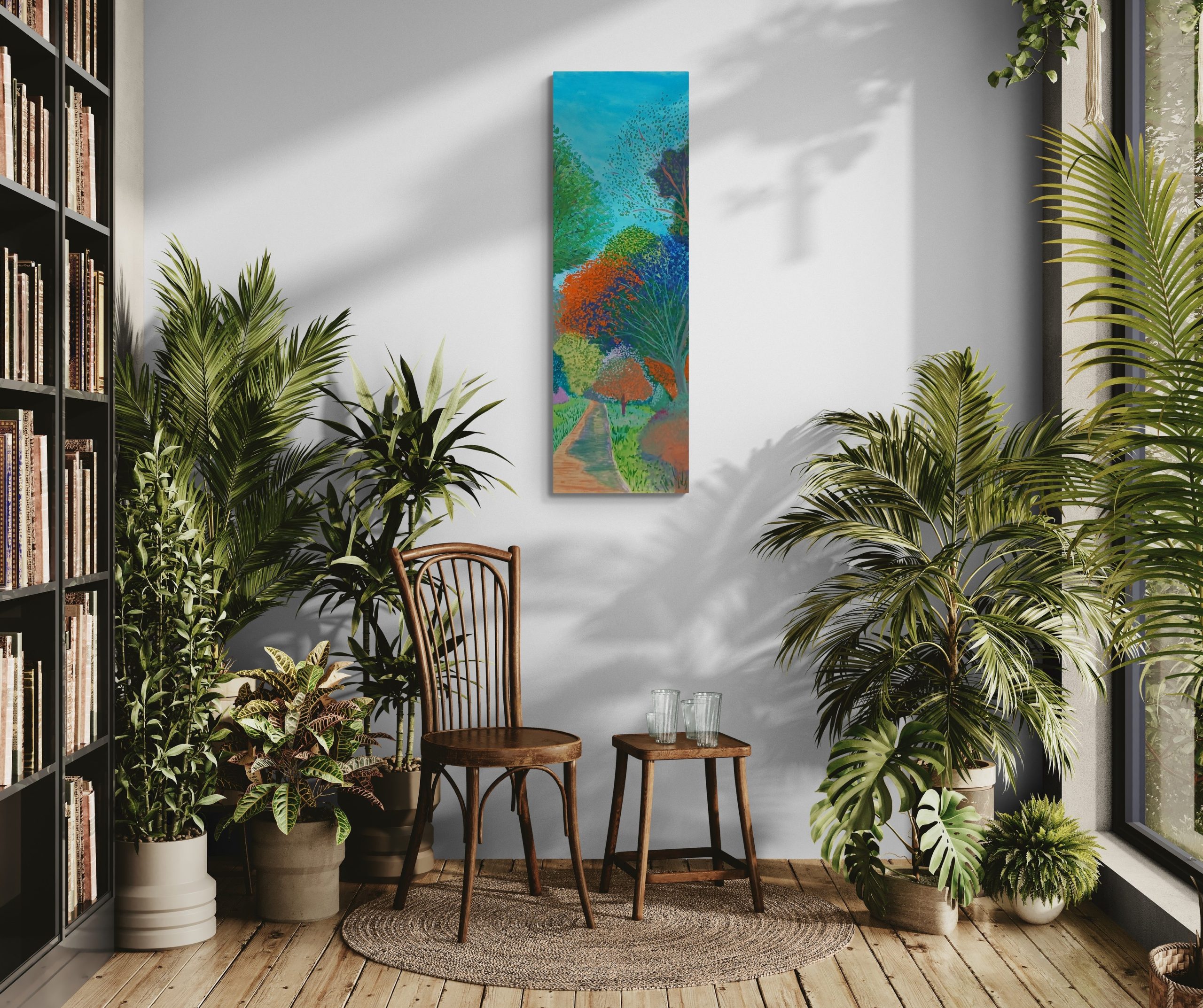 Warm Room Filled With Tropical Plants 3