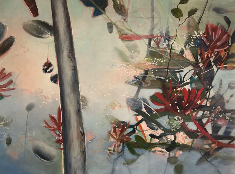 Where colours dance and intertwine