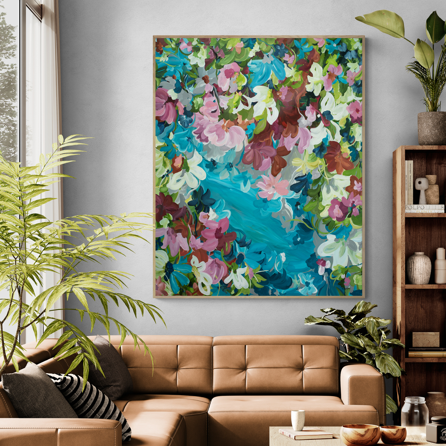 By The River Original Painting Living Room 2