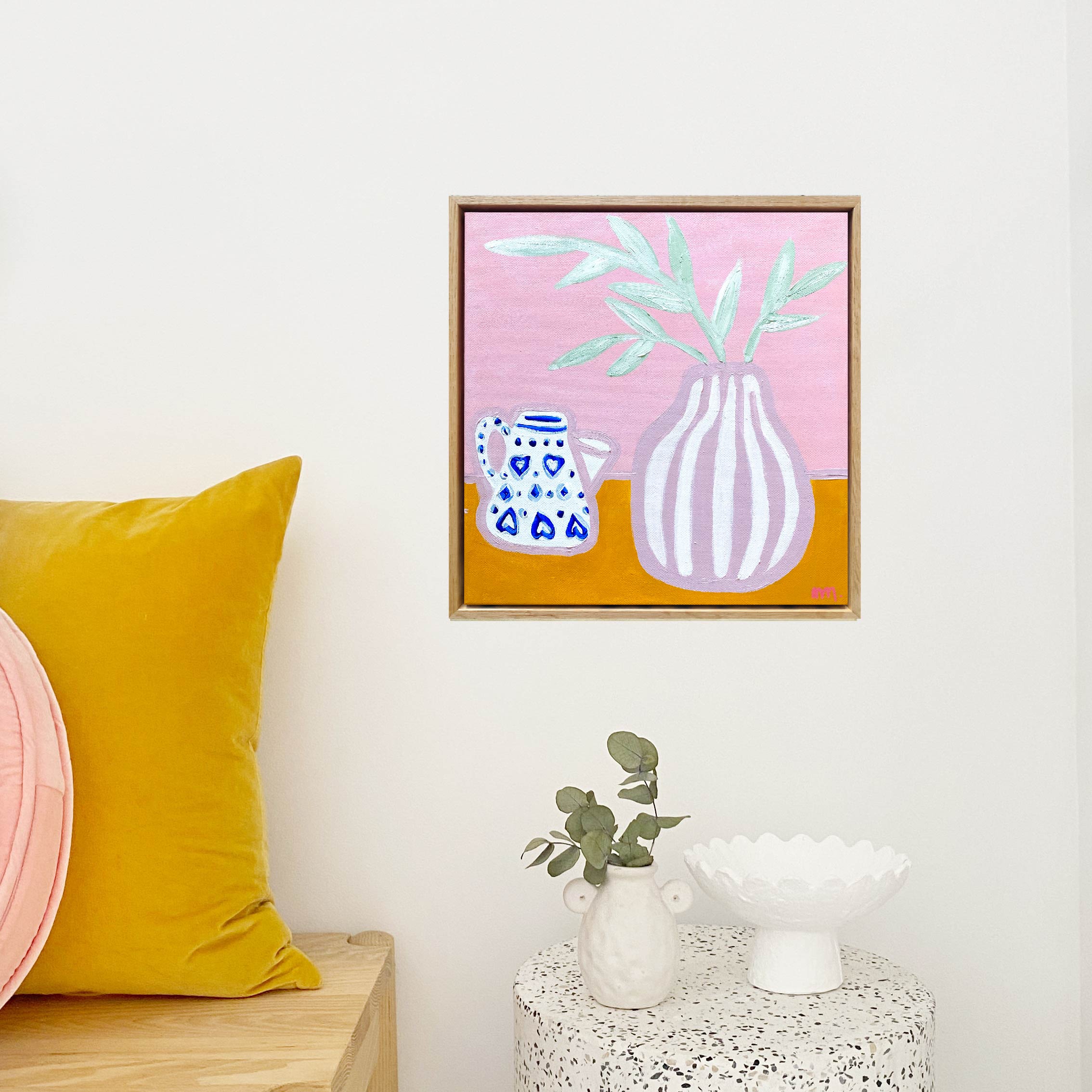 Coffee Pot With Pink Mmmmmmm