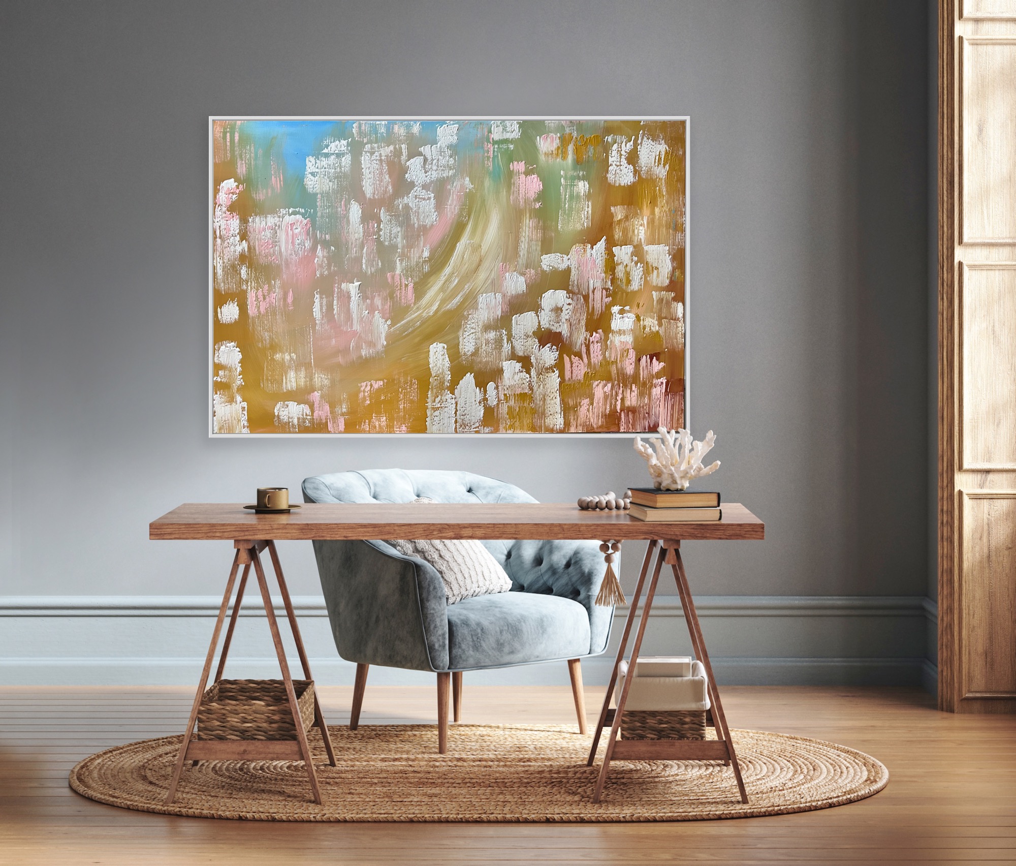 White Frame Alanah Jarvis Art